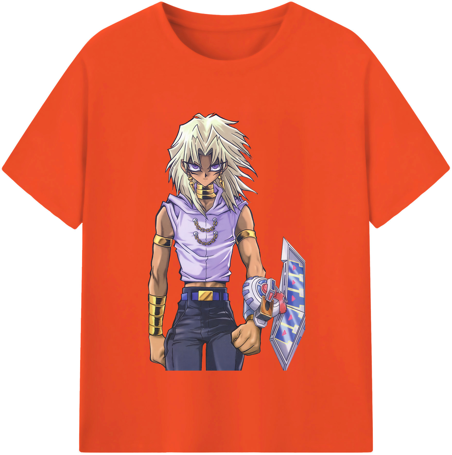 （画像用） 遊☆戯☆王 Yu-Gi-Oh! 綿100％半袖Tシャツ（フロントプリント）