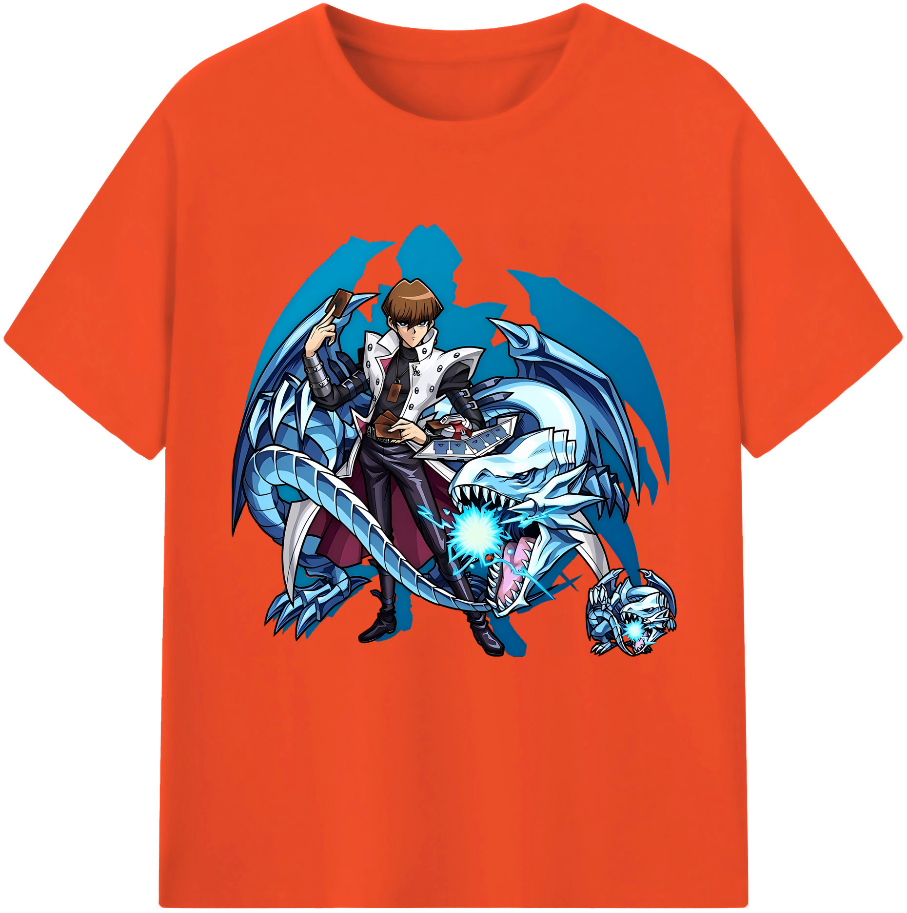 （画像用） 遊☆戯☆王 Yu-Gi-Oh! 綿100％半袖Tシャツ（フロントプリント）