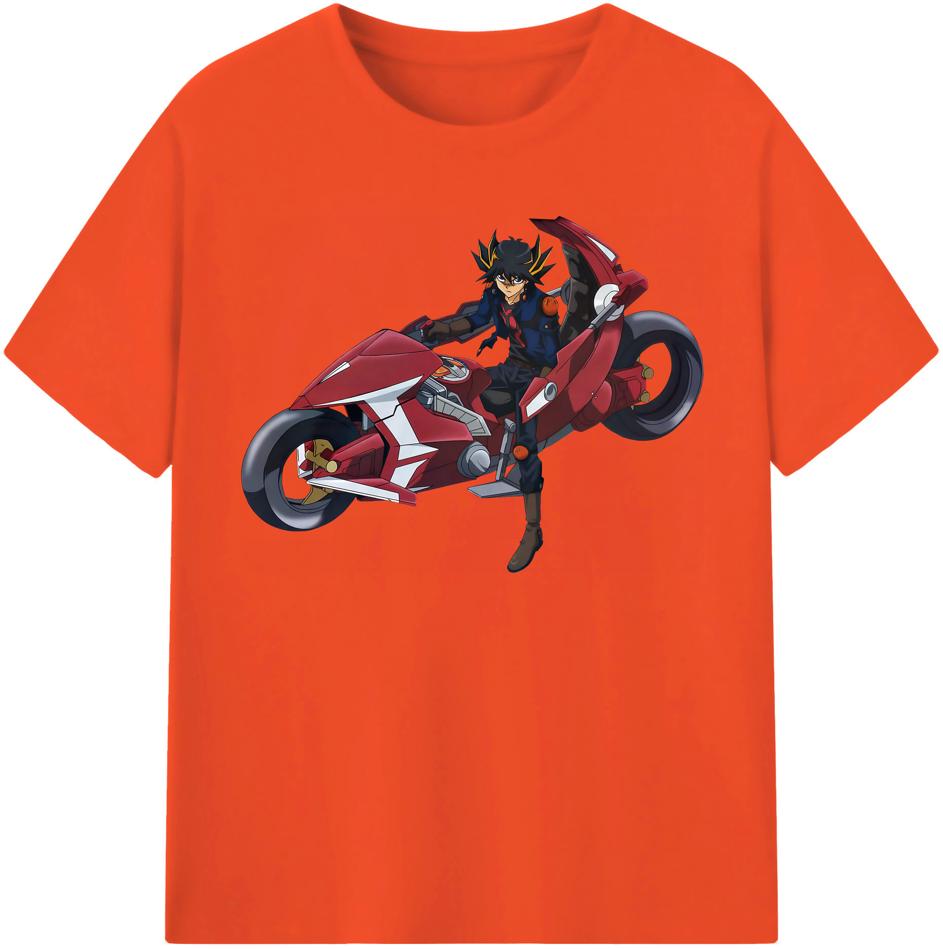 （画像用） 遊☆戯☆王 Yu-Gi-Oh! 綿100％半袖Tシャツ（フロントプリント）
