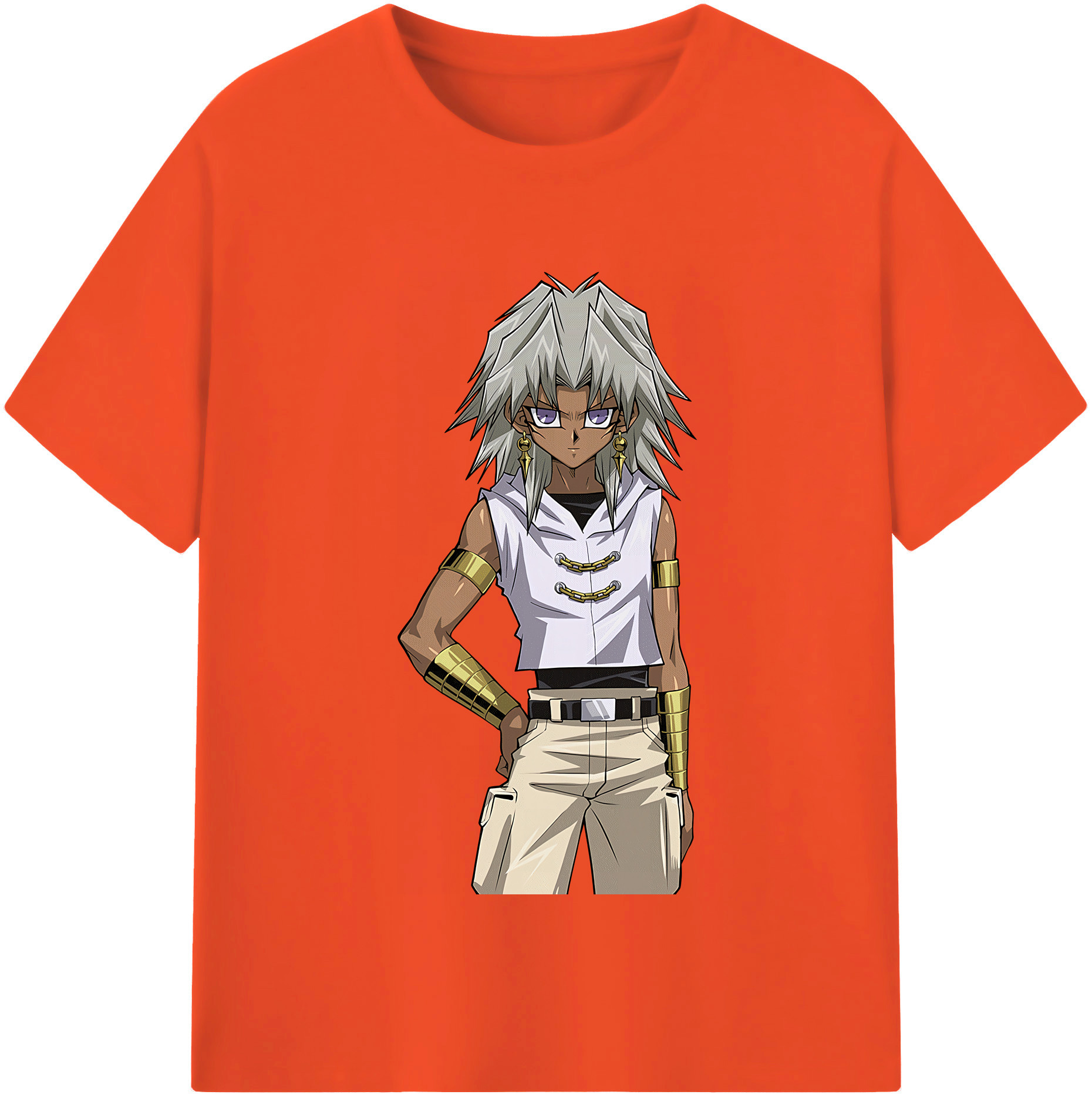 （画像用） 遊☆戯☆王 Yu-Gi-Oh! 綿100％半袖Tシャツ（フロントプリント）