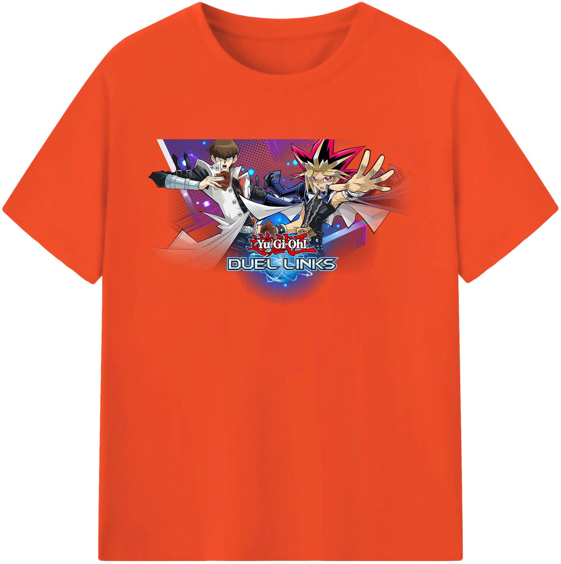 （画像用） 遊☆戯☆王 Yu-Gi-Oh! 綿100％半袖Tシャツ（フロントプリント）