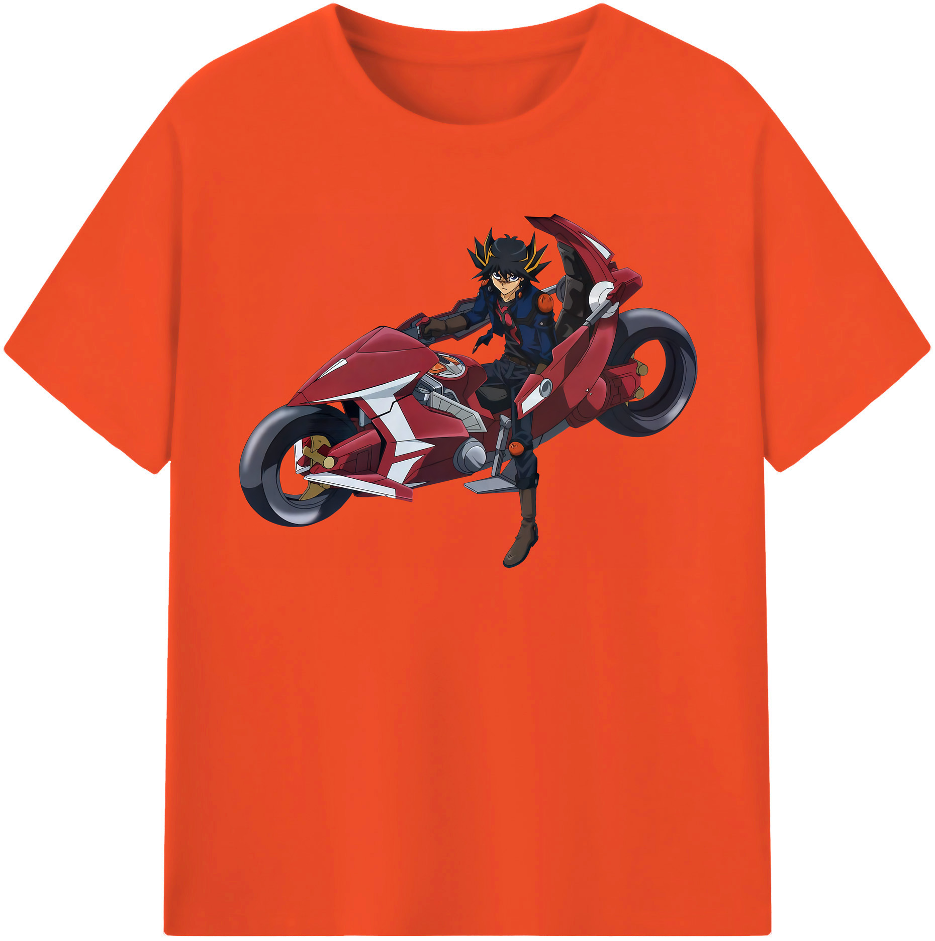 （画像用） 遊☆戯☆王 Yu-Gi-Oh! 綿100％半袖Tシャツ（フロントプリント）