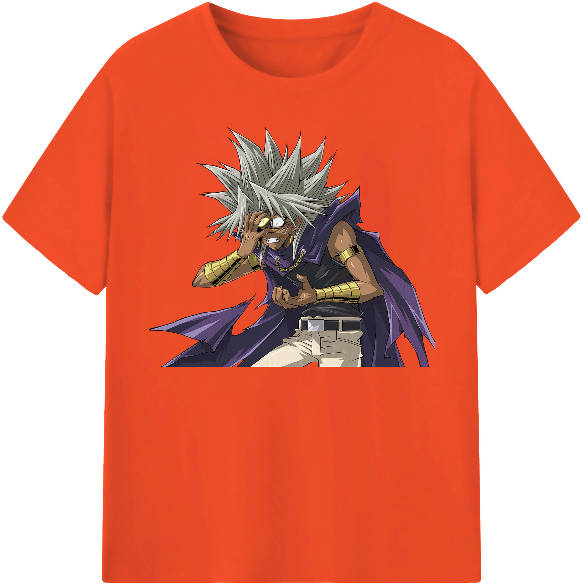 （画像用） 遊☆戯☆王 Yu-Gi-Oh! 綿100％半袖Tシャツ（フロントプリント）