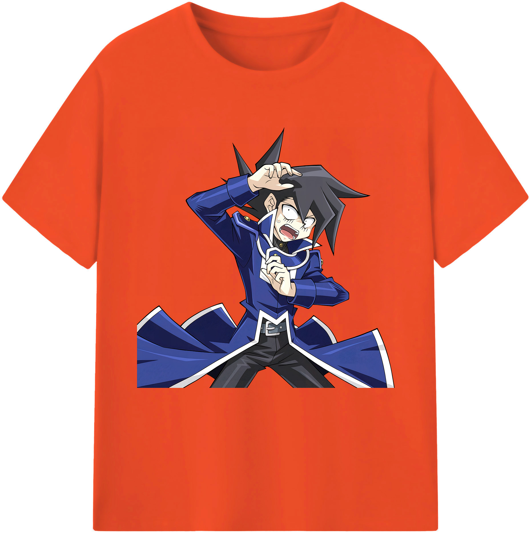 （画像用） 遊☆戯☆王 Yu-Gi-Oh! 綿100％半袖Tシャツ（フロントプリント）