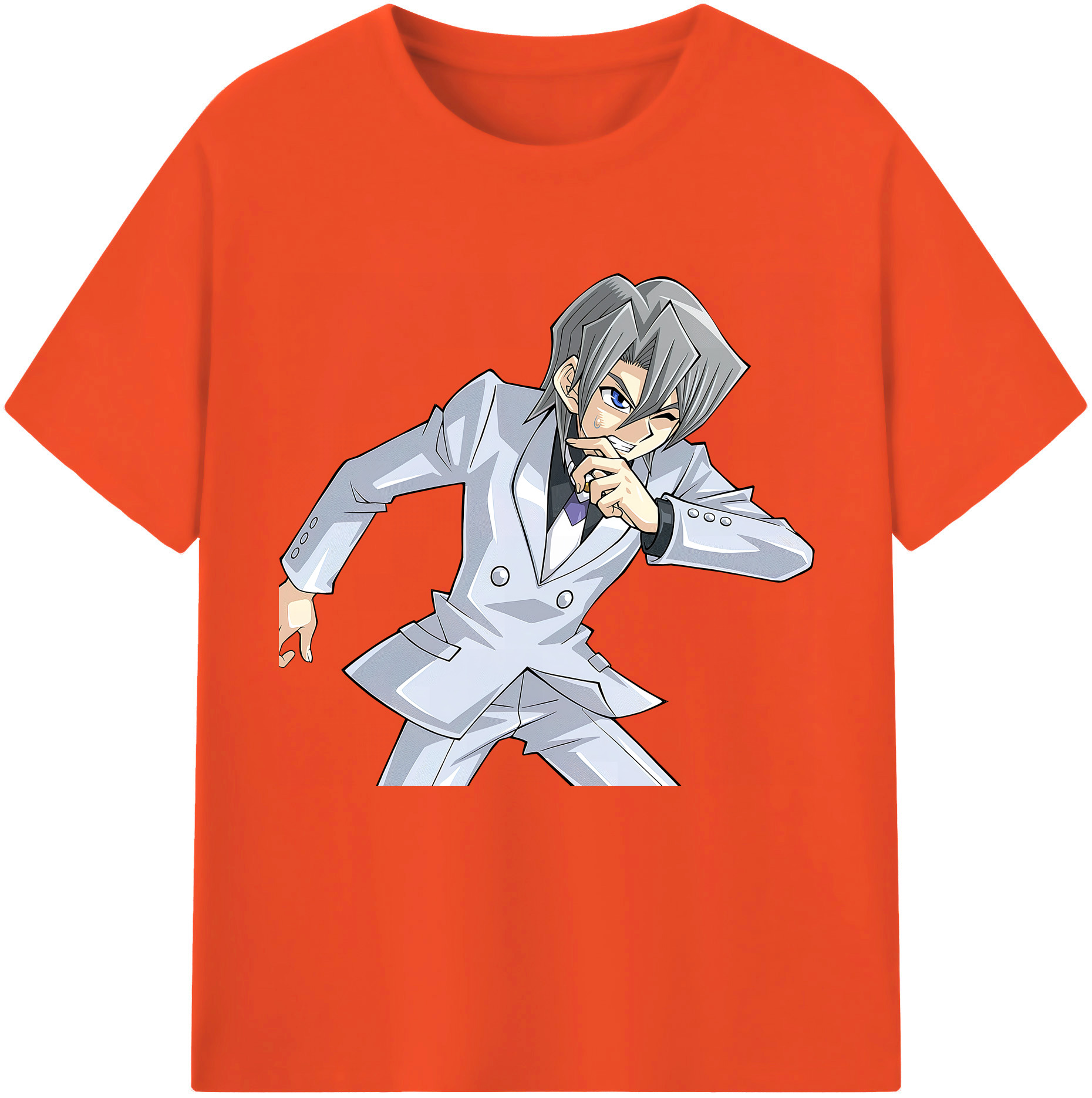（画像用） 遊☆戯☆王 Yu-Gi-Oh! 綿100％半袖Tシャツ（フロントプリント）