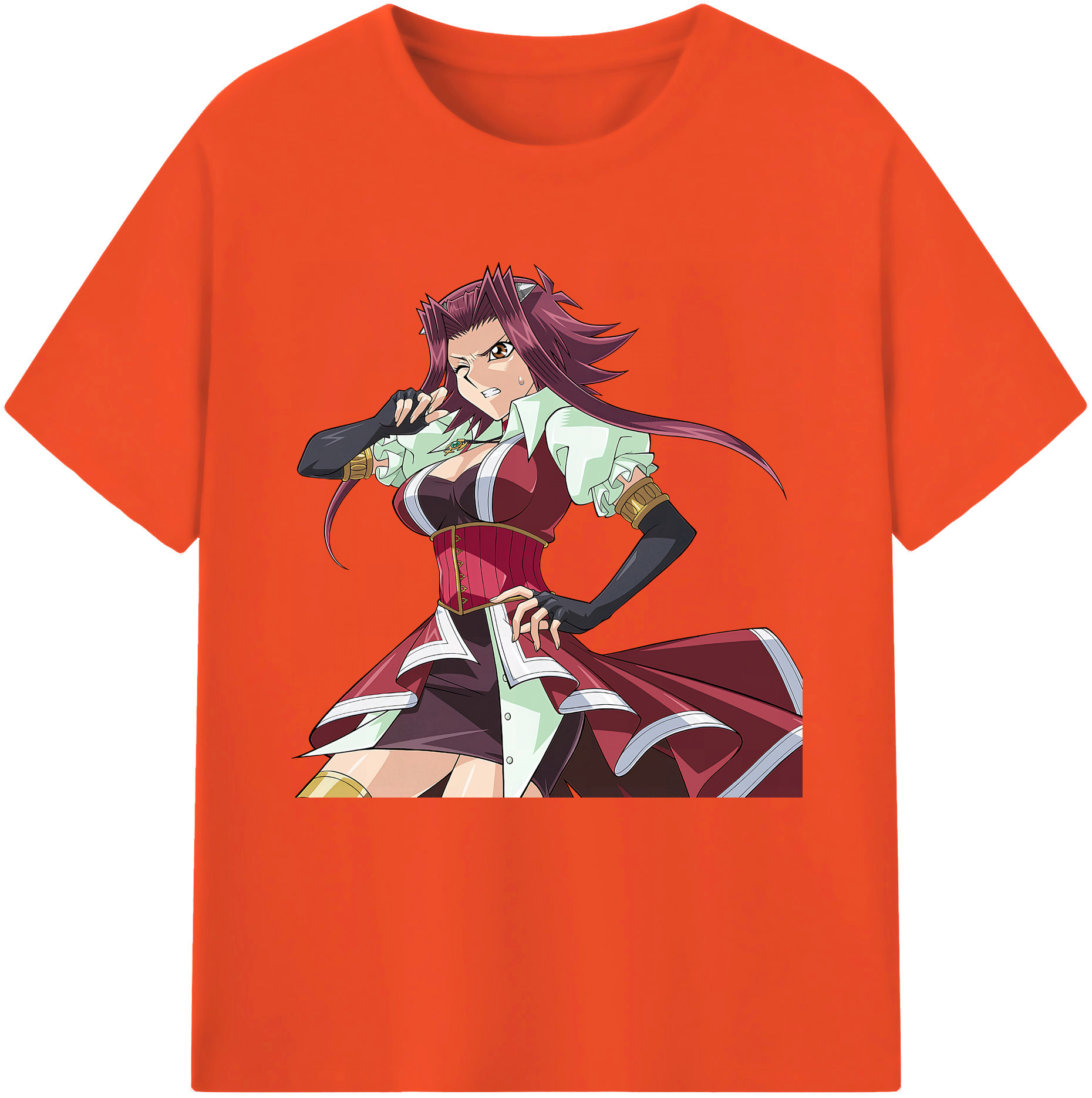 （画像用） 遊☆戯☆王 Yu-Gi-Oh! 綿100％半袖Tシャツ（フロントプリント）
