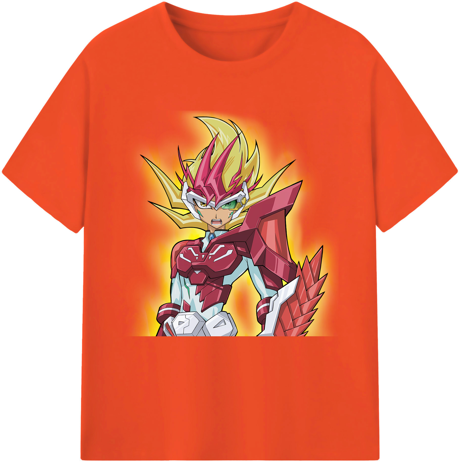 （画像用） 遊☆戯☆王 Yu-Gi-Oh! 綿100％半袖Tシャツ（フロントプリント）