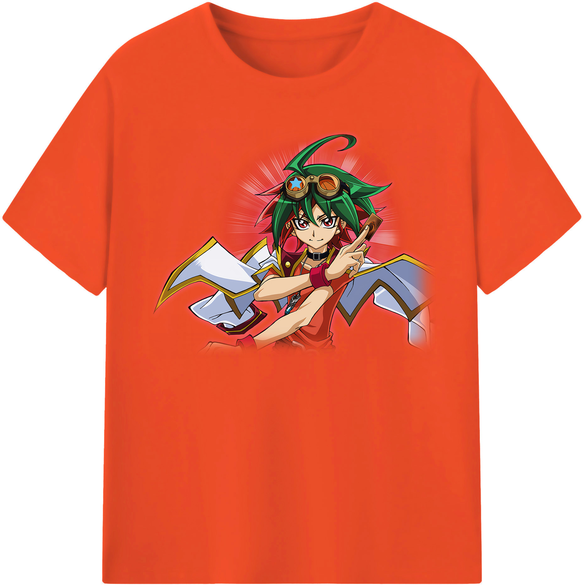 （画像用） 遊☆戯☆王 Yu-Gi-Oh! 綿100％半袖Tシャツ（フロントプリント）