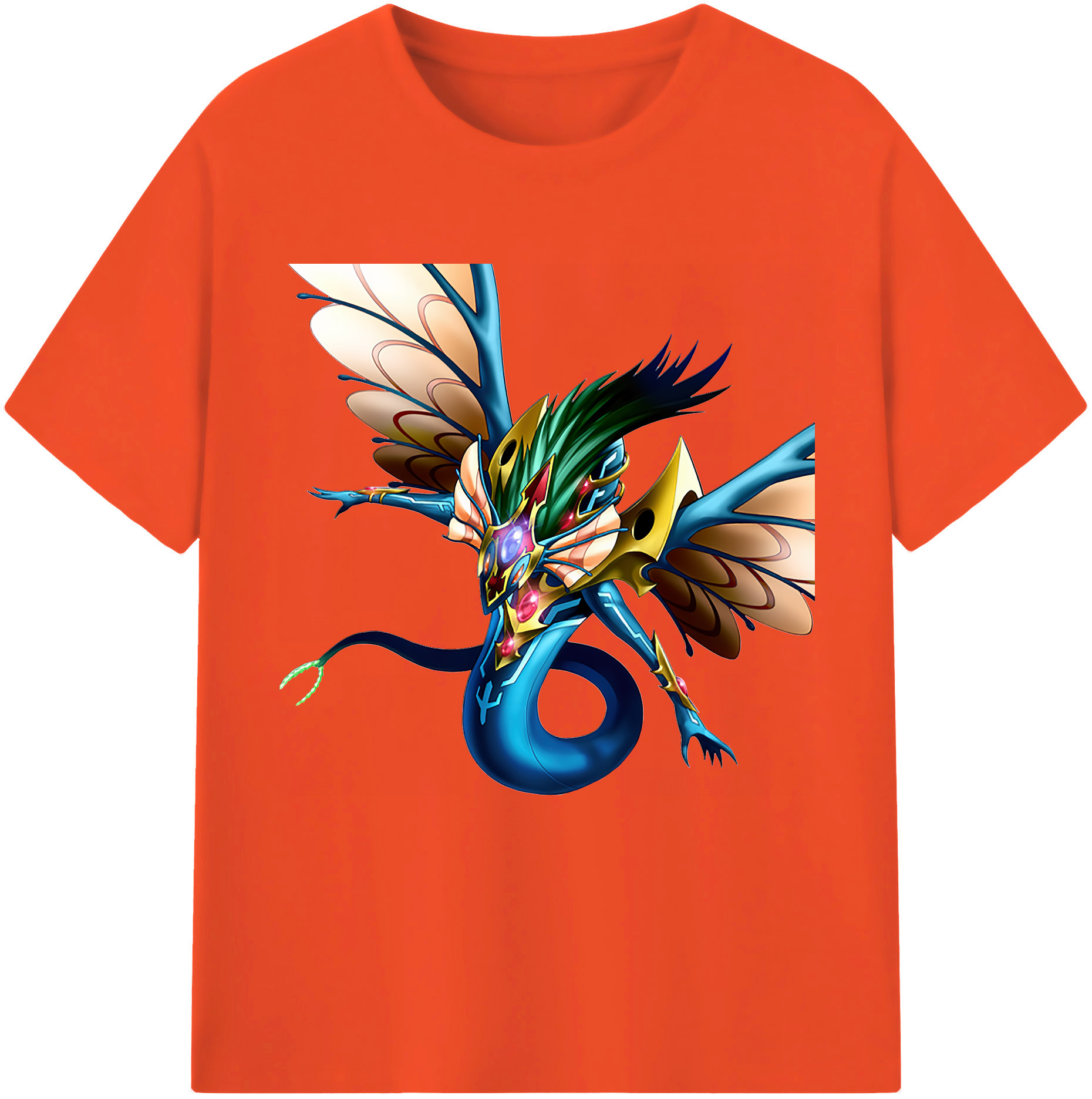 （画像用） 遊☆戯☆王 Yu-Gi-Oh! 綿100％半袖Tシャツ（フロントプリント）