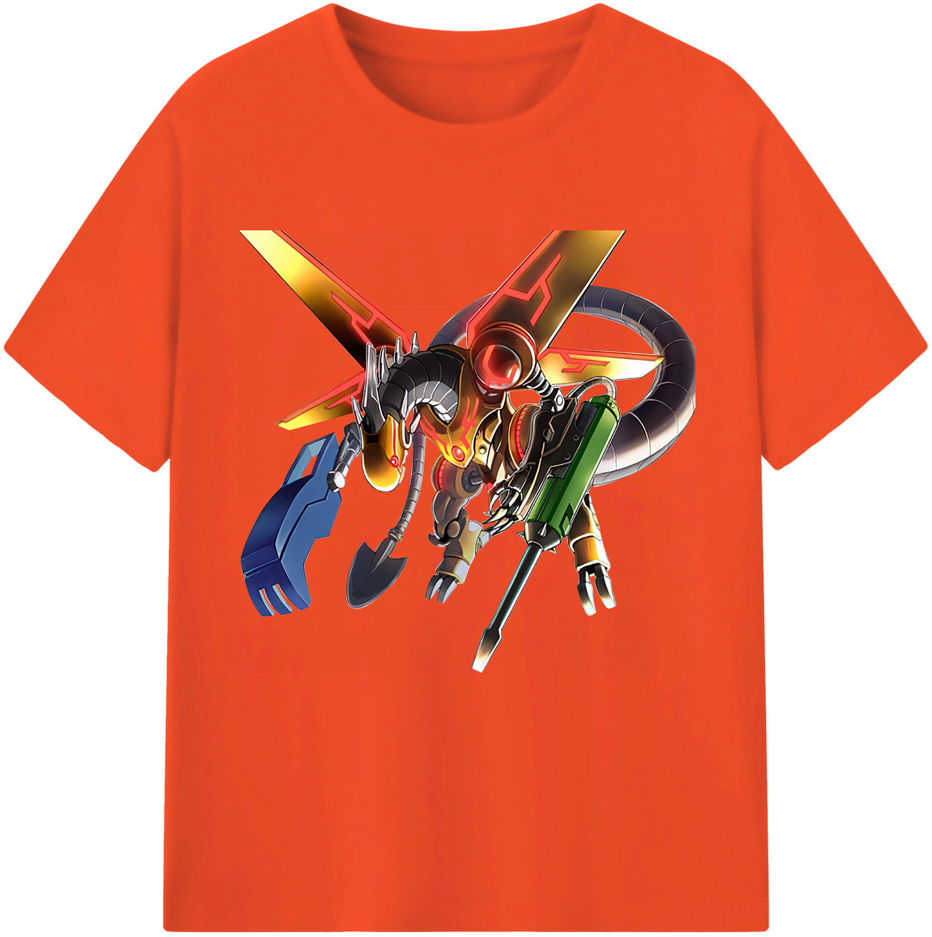 （画像用） 遊☆戯☆王 Yu-Gi-Oh! 綿100％半袖Tシャツ（フロントプリント）