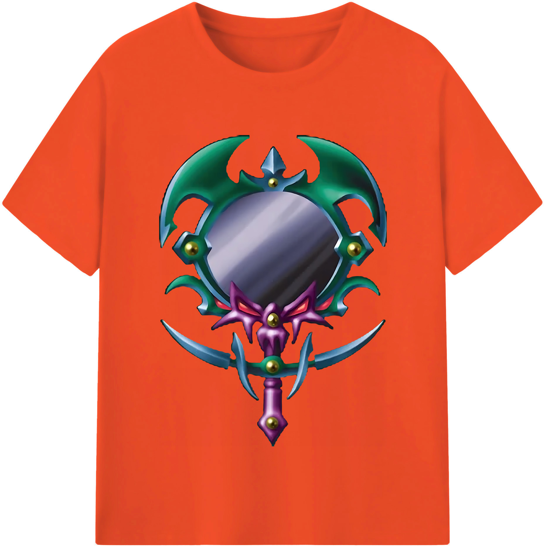 （画像用） 遊☆戯☆王 Yu-Gi-Oh! 綿100％半袖Tシャツ（フロントプリント）