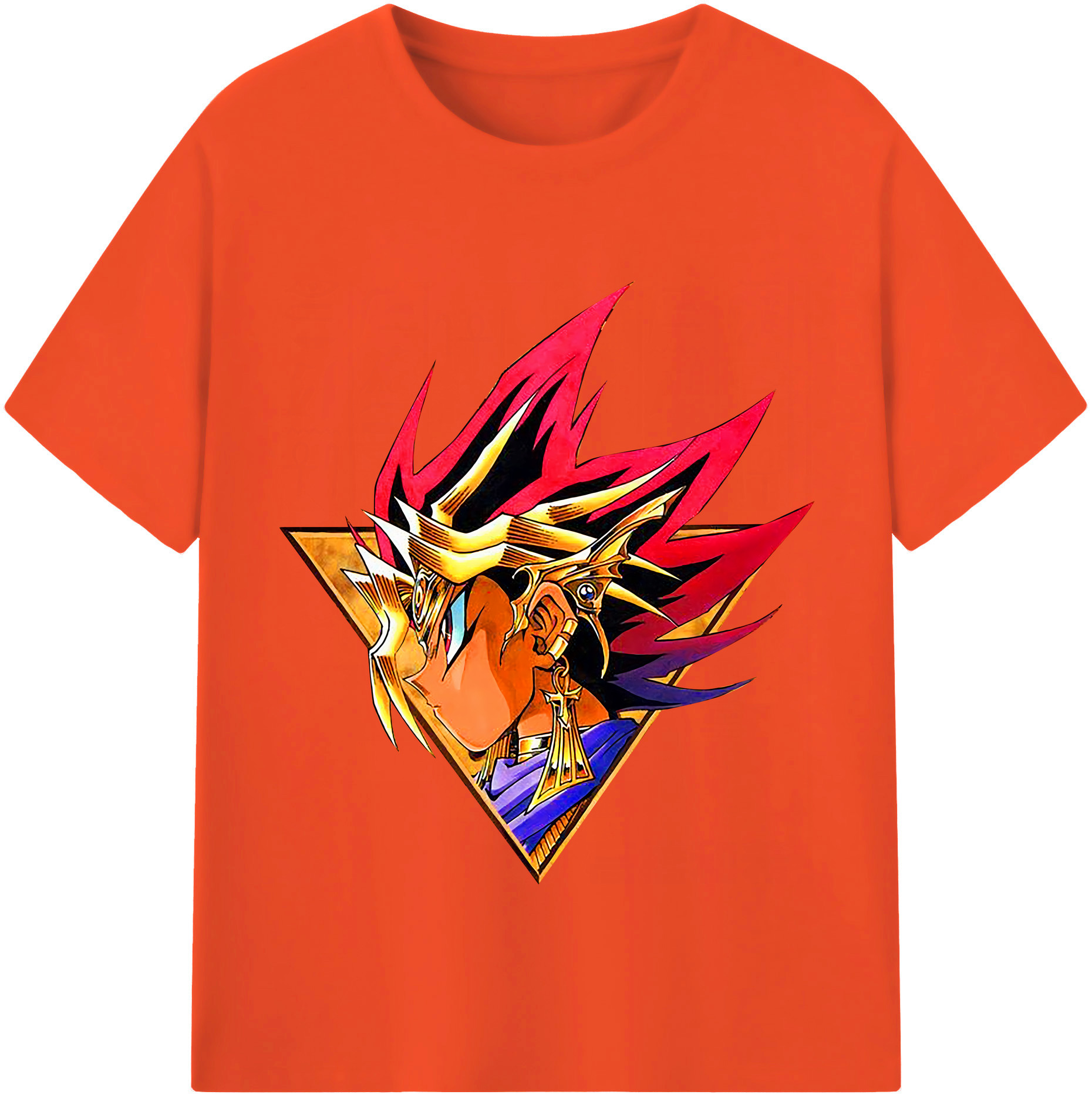 （画像用） 遊☆戯☆王 Yu-Gi-Oh! 綿100％半袖Tシャツ（フロントプリント）
