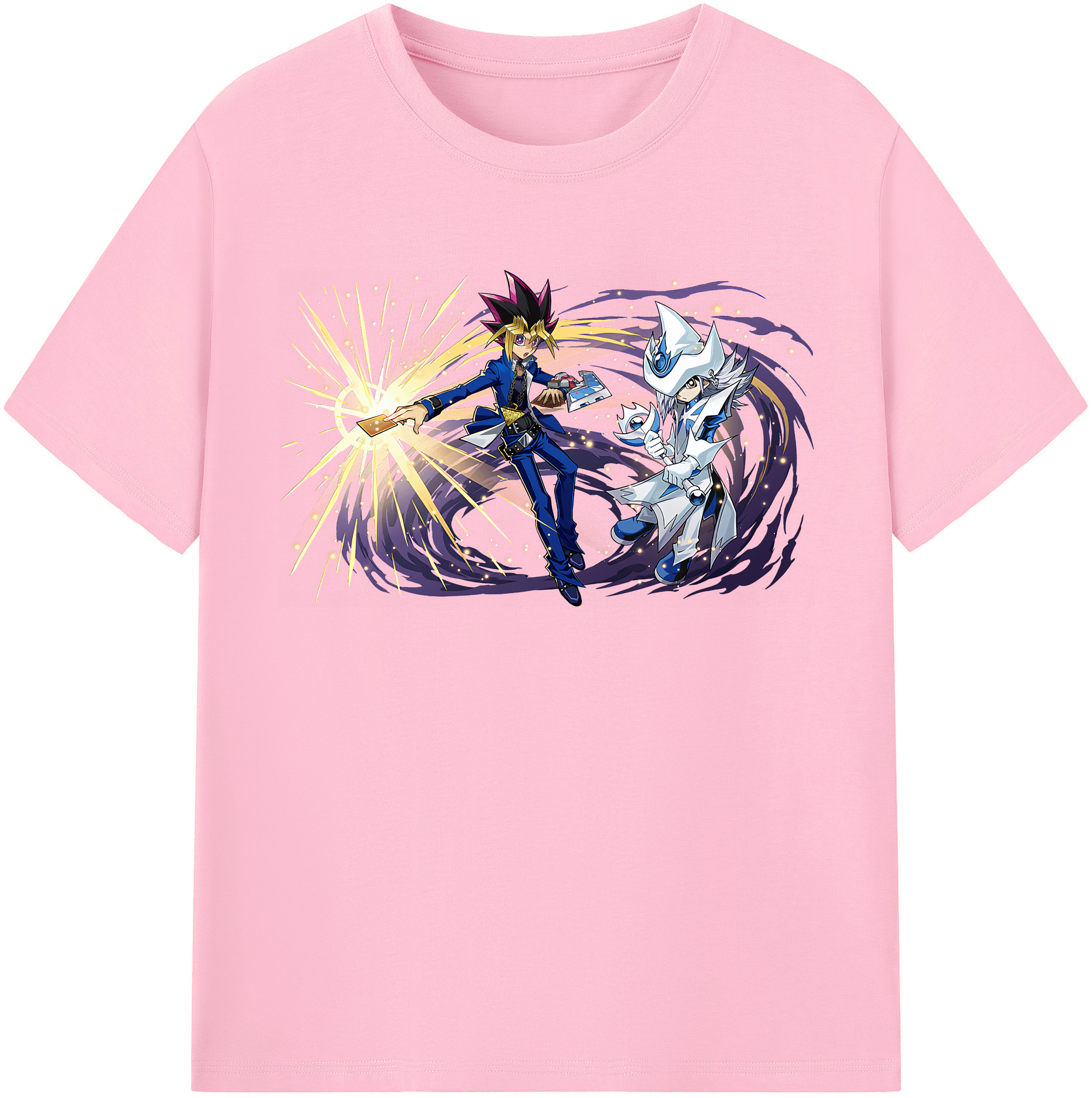 （画像用） 遊☆戯☆王 Yu-Gi-Oh! 綿100％半袖Tシャツ（フロントプリント）