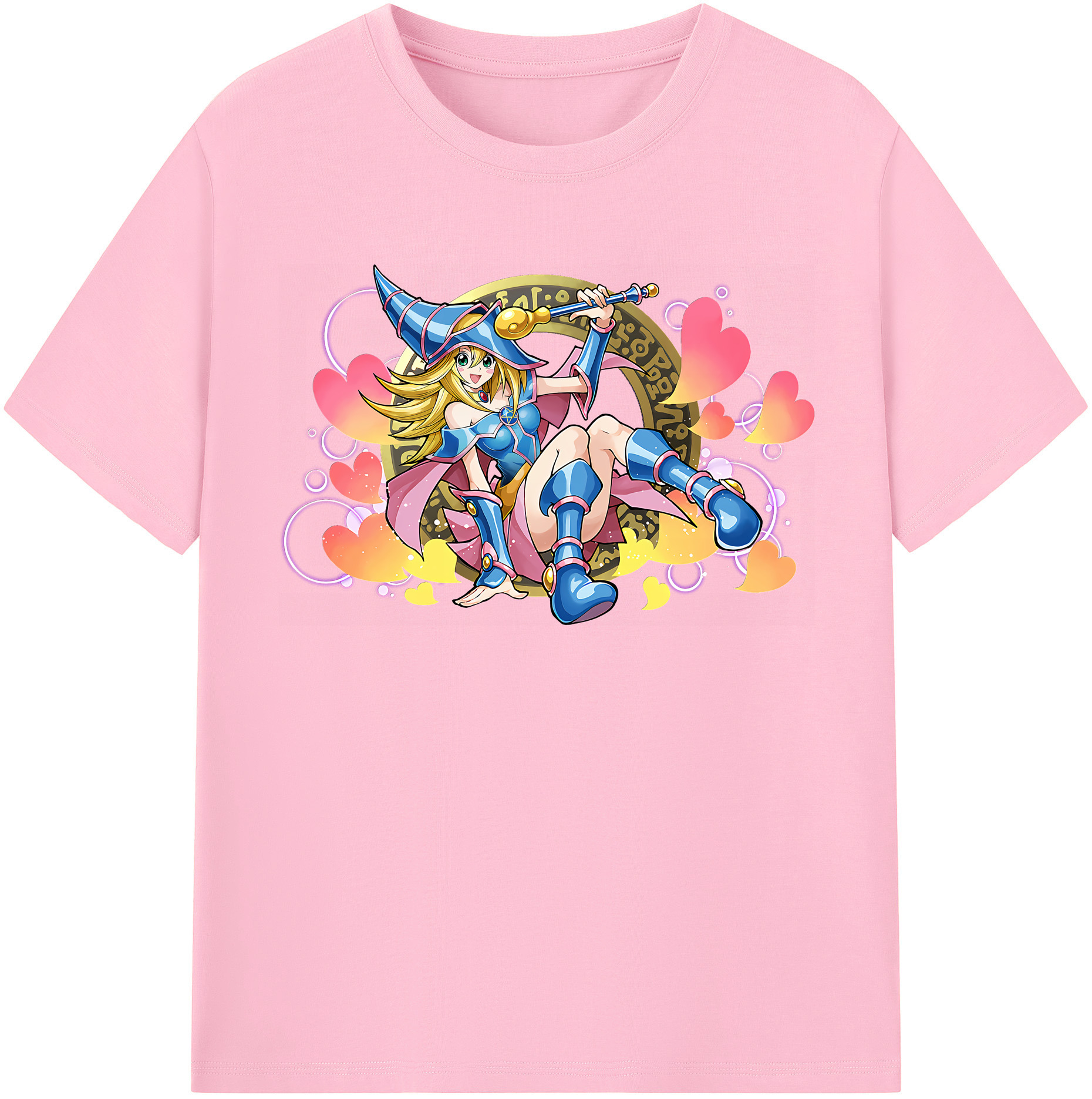 （画像用） 遊☆戯☆王 Yu-Gi-Oh! 綿100％半袖Tシャツ（フロントプリント）