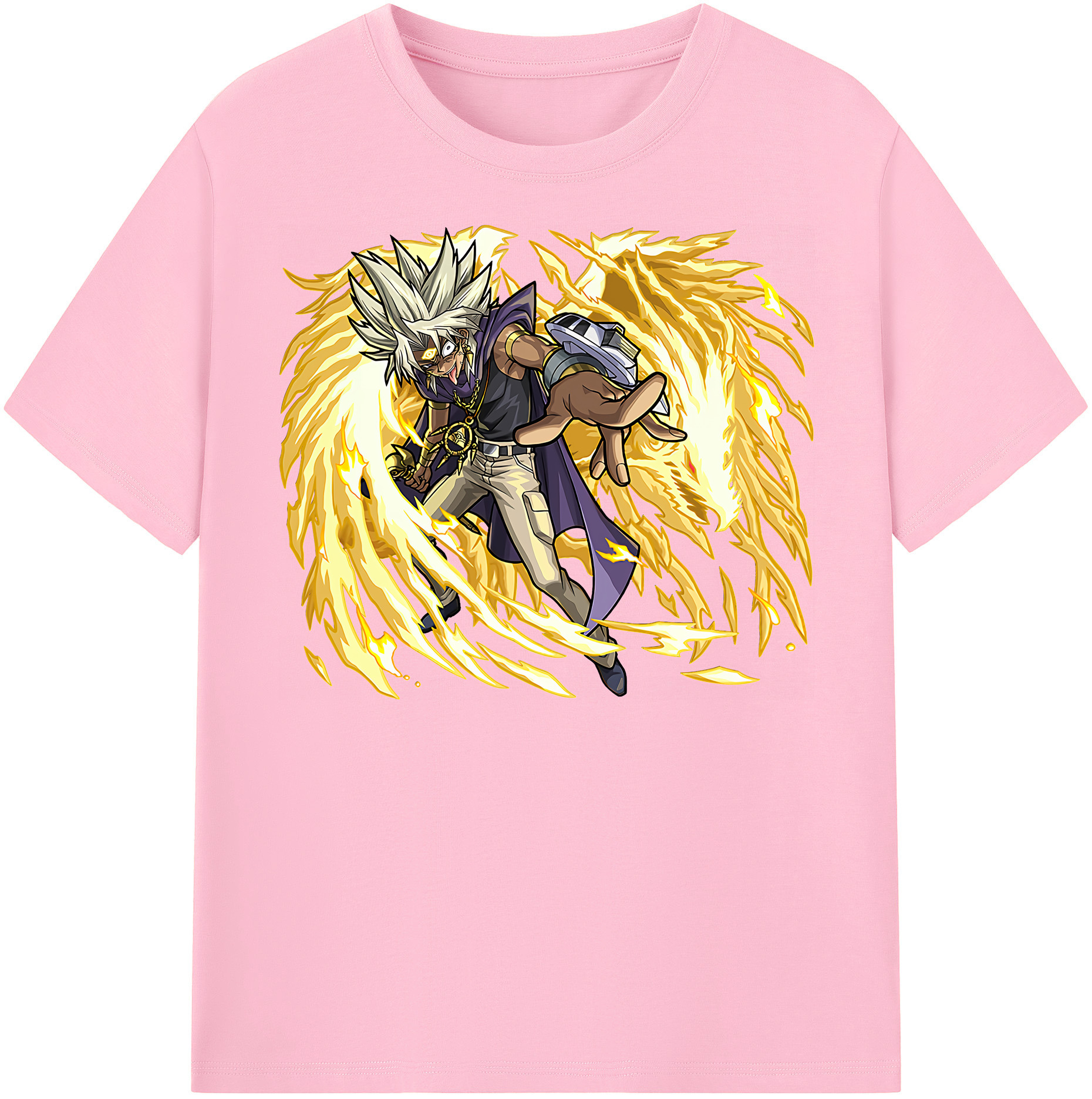 （画像用） 遊☆戯☆王 Yu-Gi-Oh! 綿100％半袖Tシャツ（フロントプリント）