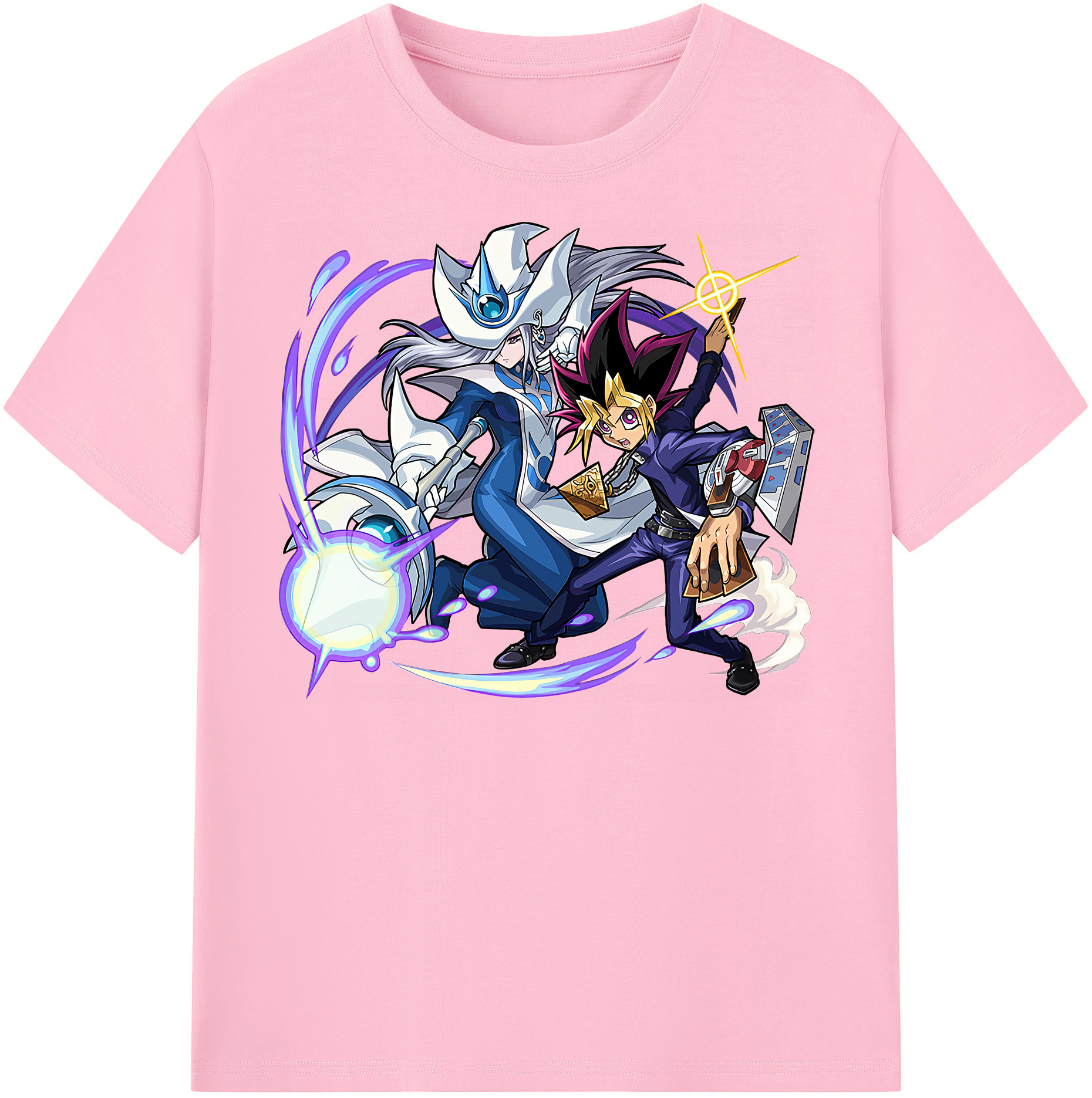 （画像用） 遊☆戯☆王 Yu-Gi-Oh! 綿100％半袖Tシャツ（フロントプリント）