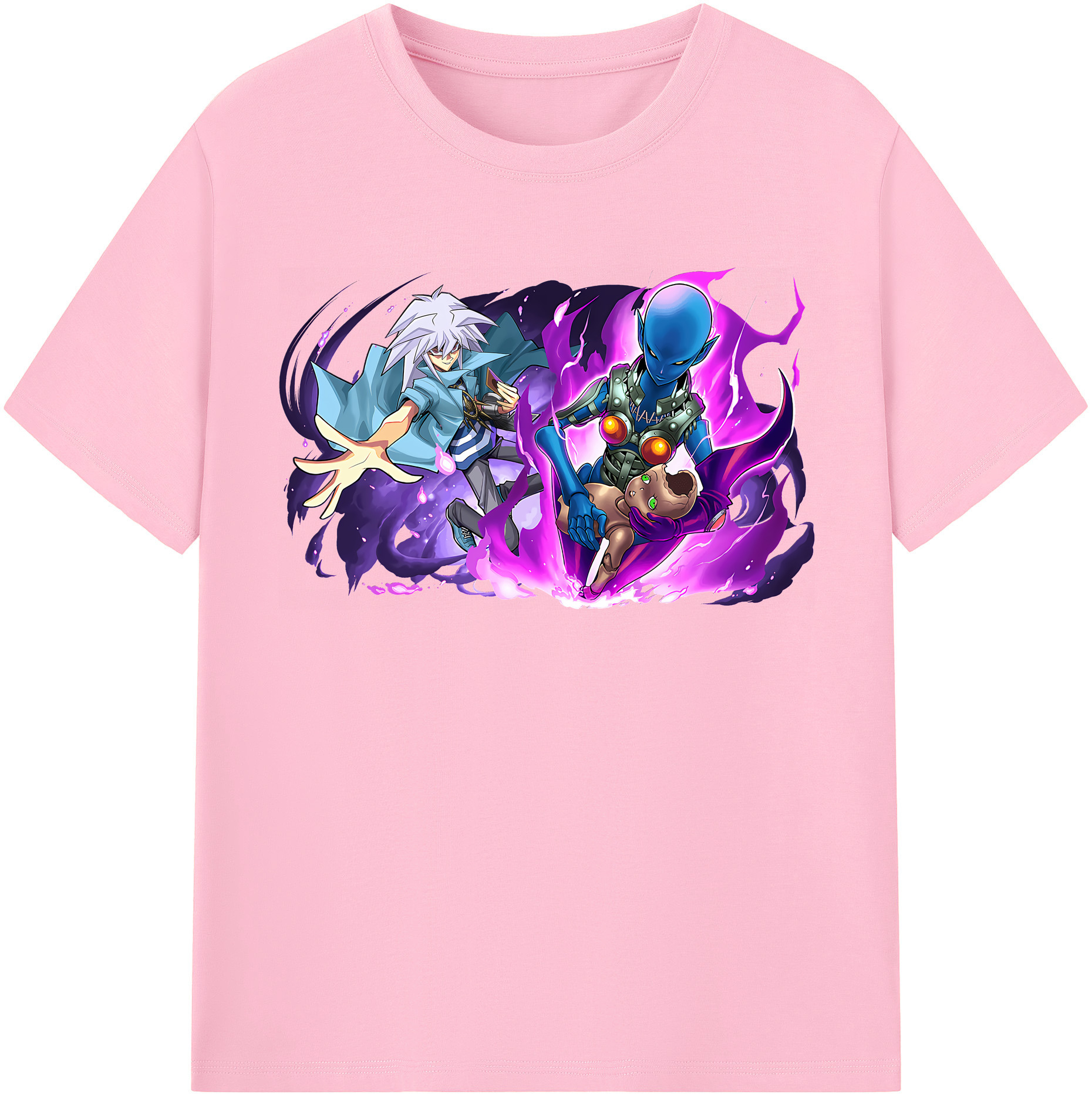 （画像用） 遊☆戯☆王 Yu-Gi-Oh! 綿100％半袖Tシャツ（フロントプリント）