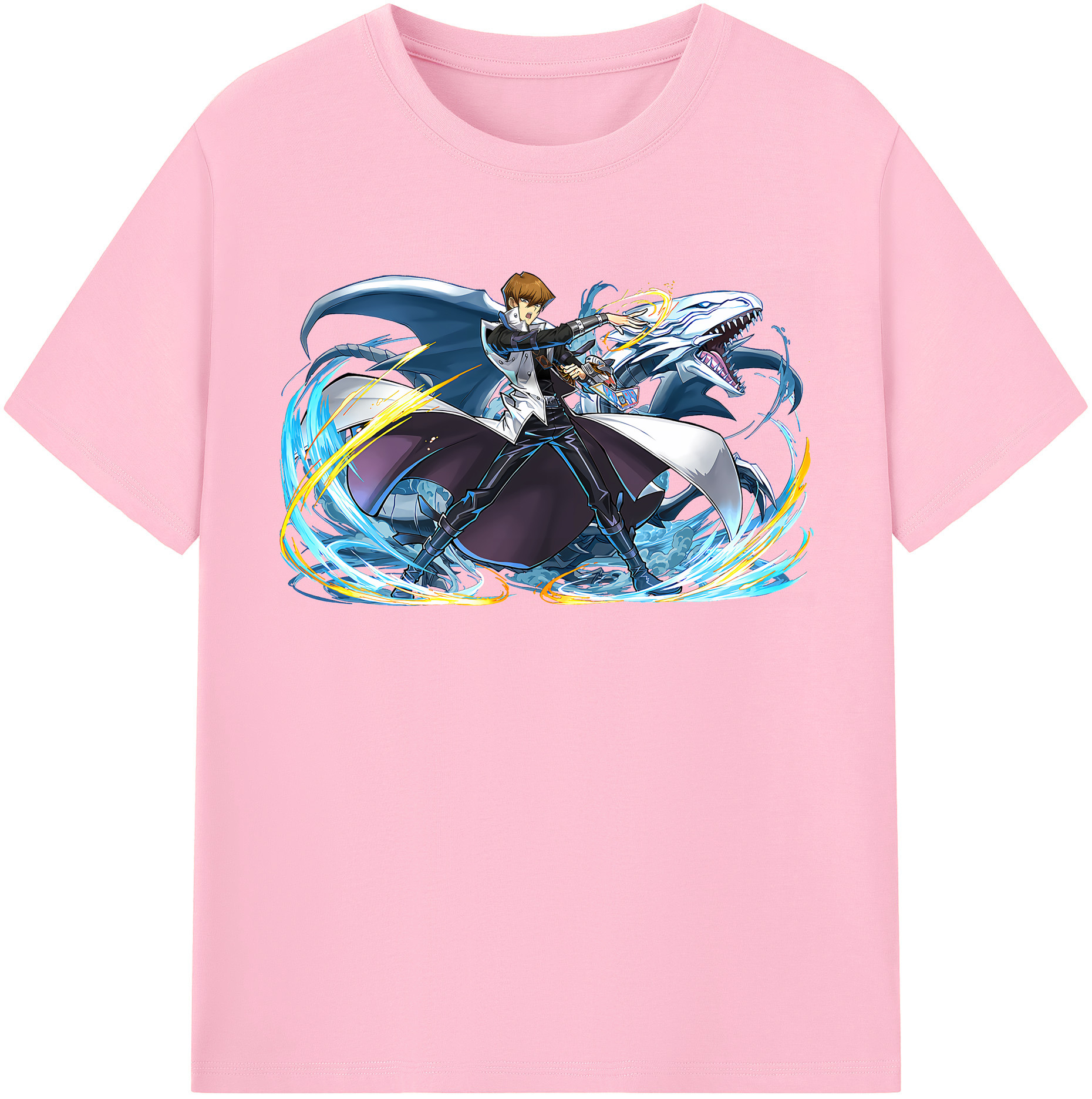 （画像用） 遊☆戯☆王 Yu-Gi-Oh! 綿100％半袖Tシャツ（フロントプリント）