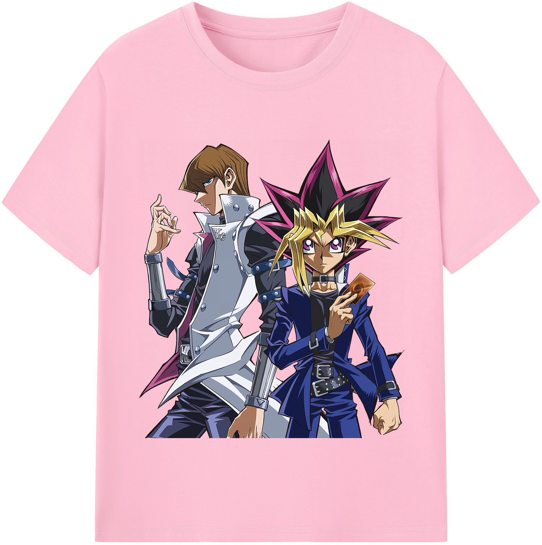 （画像用） 遊☆戯☆王 Yu-Gi-Oh! 綿100％半袖Tシャツ（フロントプリント）