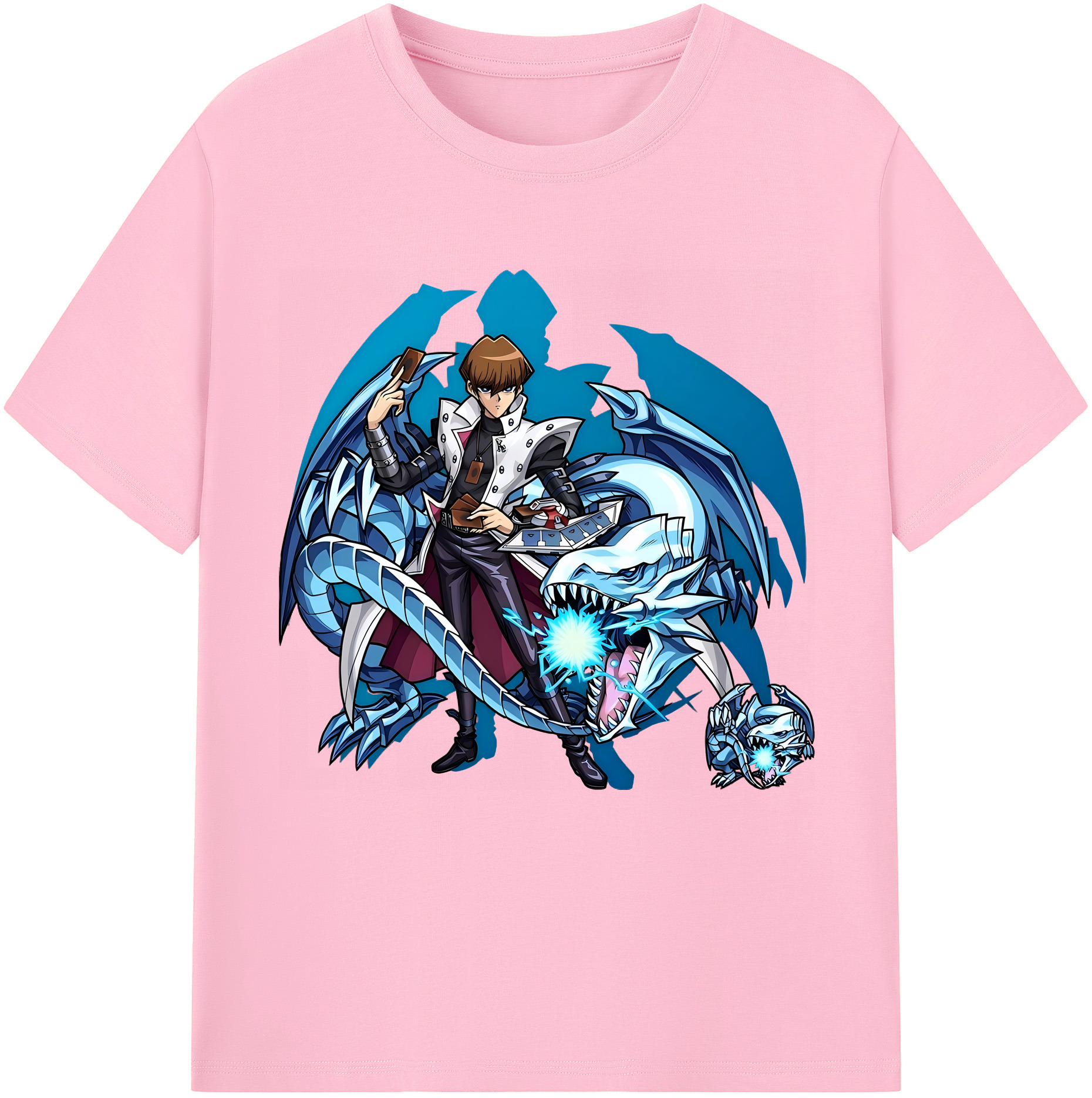 （画像用） 遊☆戯☆王 Yu-Gi-Oh! 綿100％半袖Tシャツ（フロントプリント）