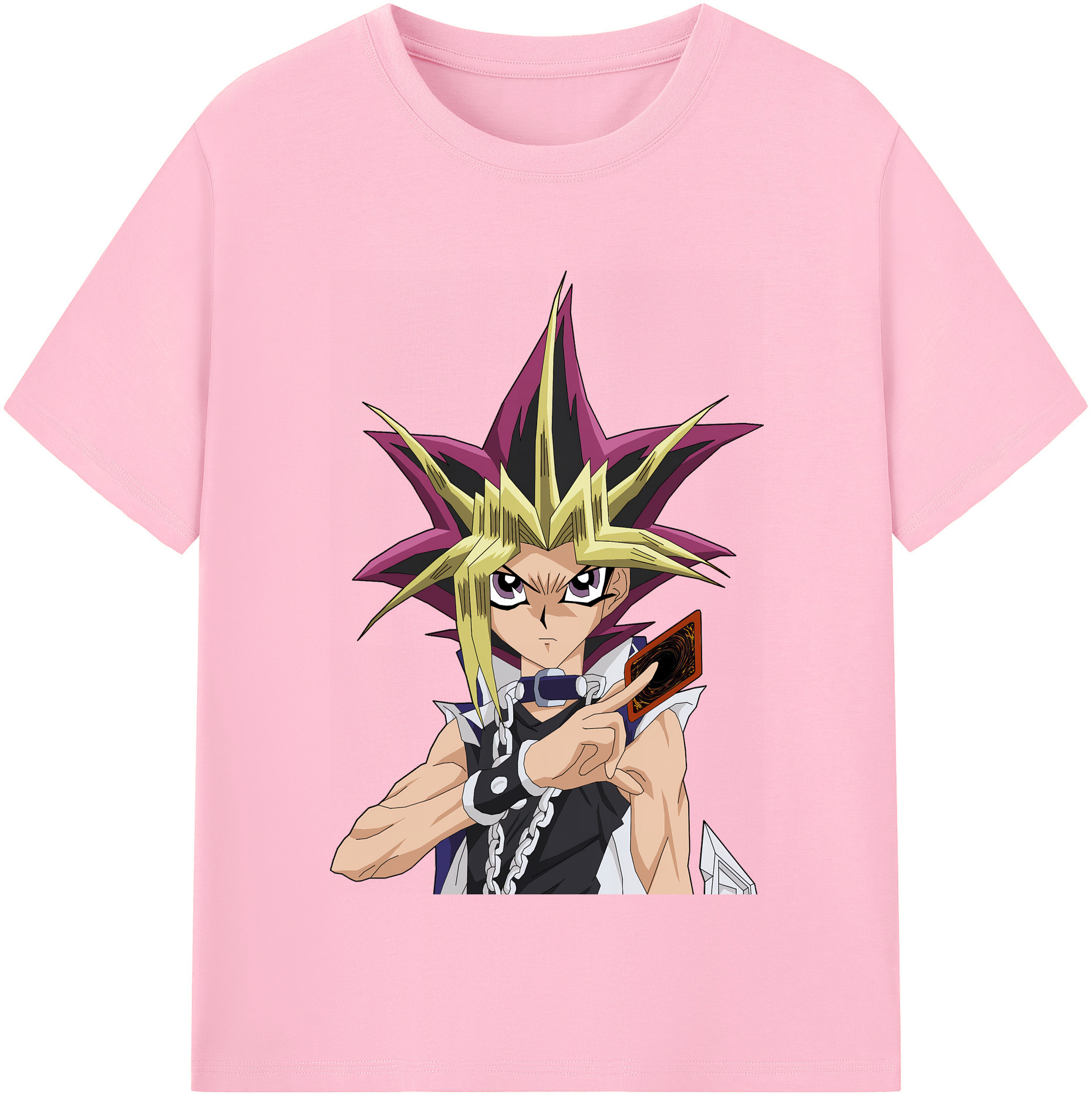 （画像用） 遊☆戯☆王 Yu-Gi-Oh! 綿100％半袖Tシャツ（フロントプリント）
