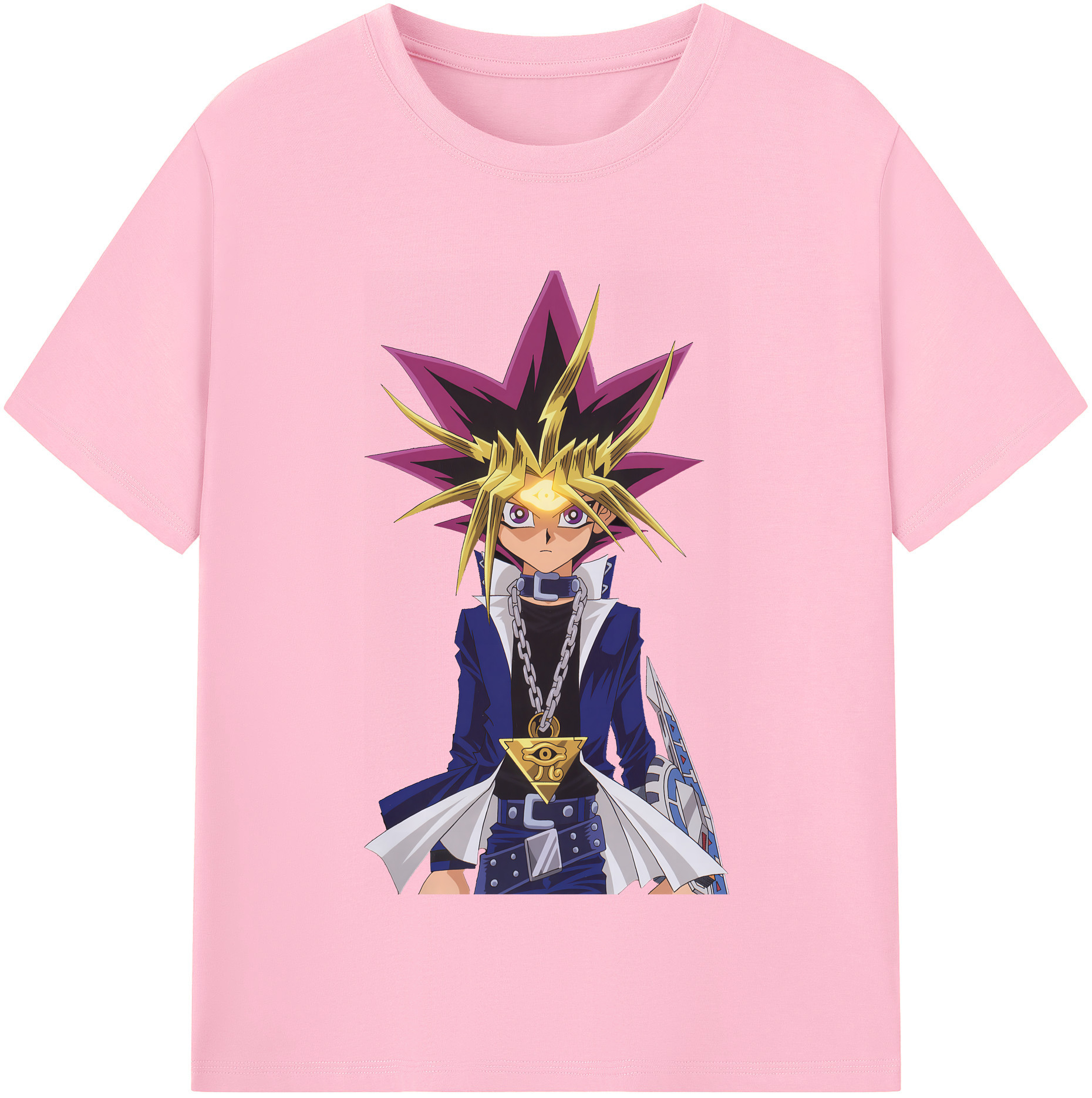（画像用） 遊☆戯☆王 Yu-Gi-Oh! 綿100％半袖Tシャツ（フロントプリント）