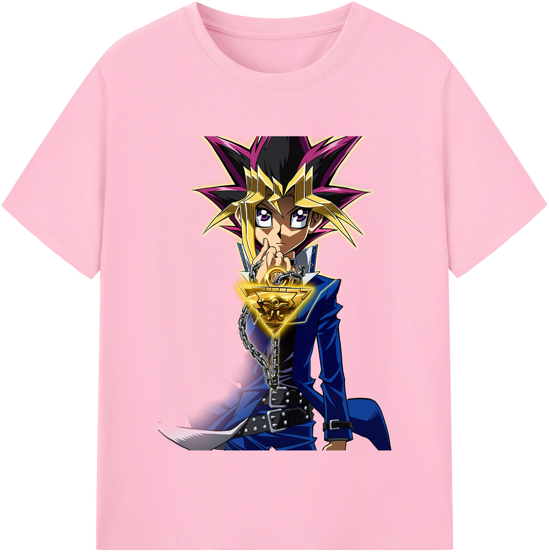 （画像用） 遊☆戯☆王 Yu-Gi-Oh! 綿100％半袖Tシャツ（フロントプリント）