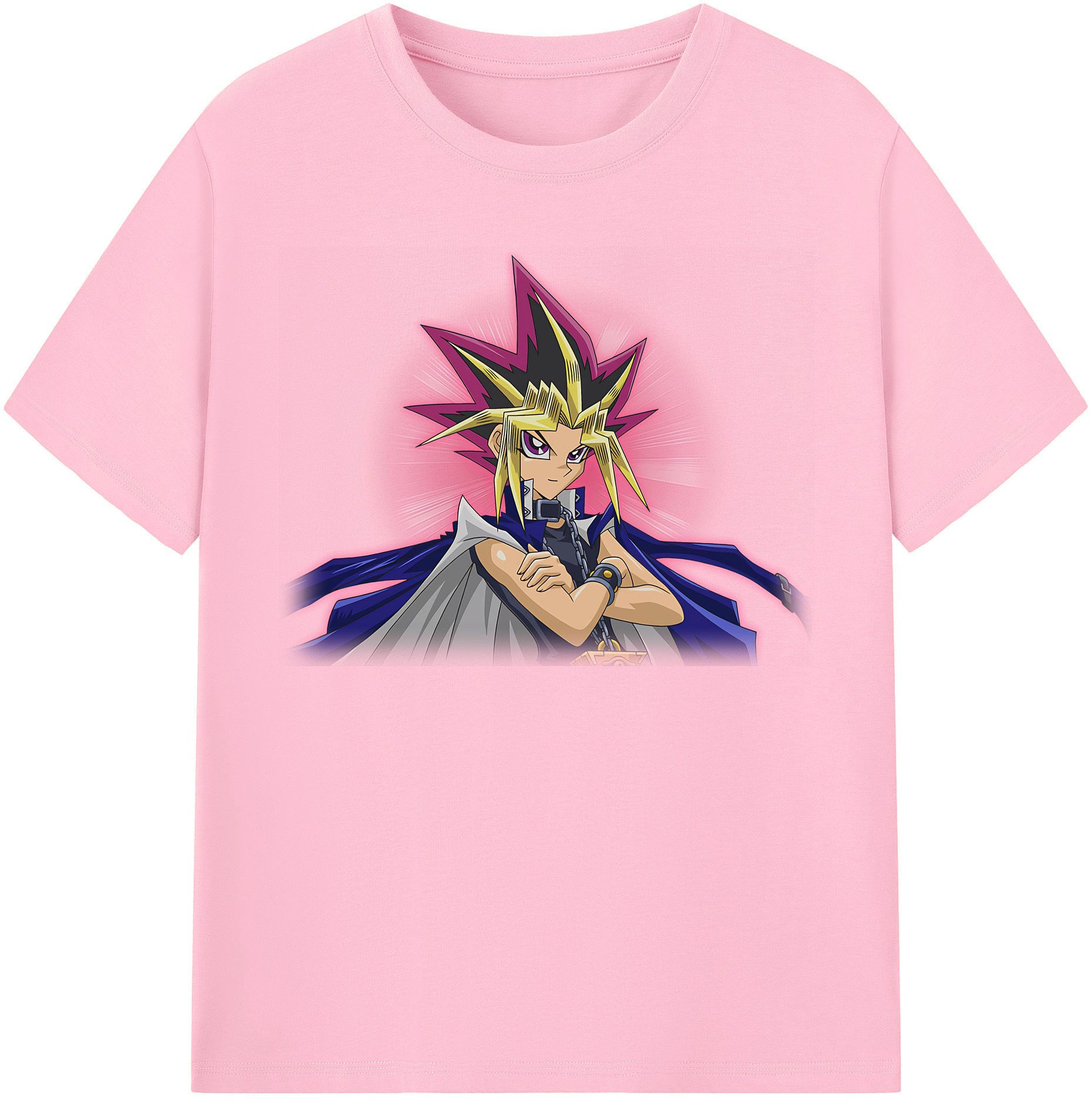 （画像用） 遊☆戯☆王 Yu-Gi-Oh! 綿100％半袖Tシャツ（フロントプリント）