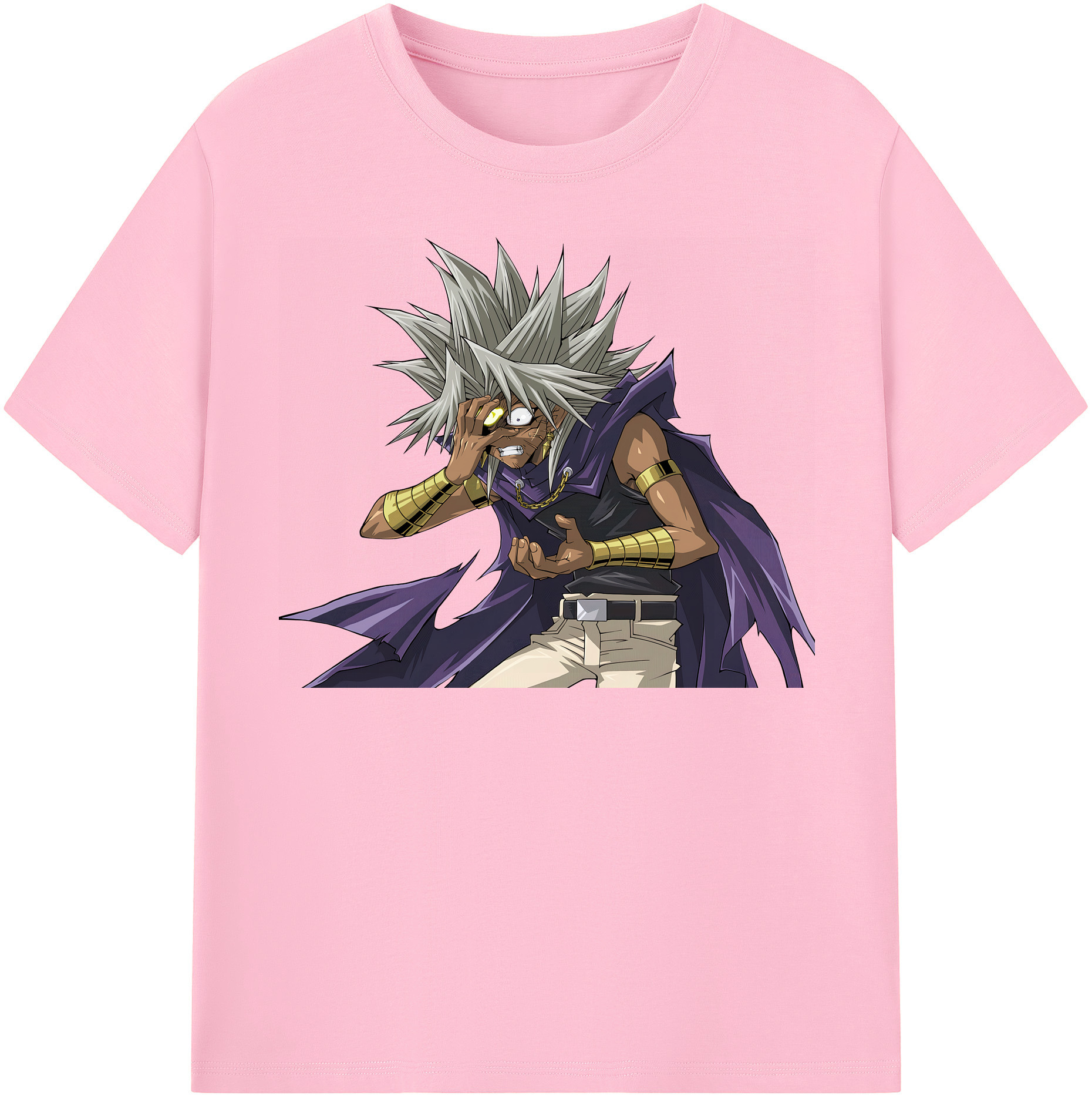（画像用） 遊☆戯☆王 Yu-Gi-Oh! 綿100％半袖Tシャツ（フロントプリント）