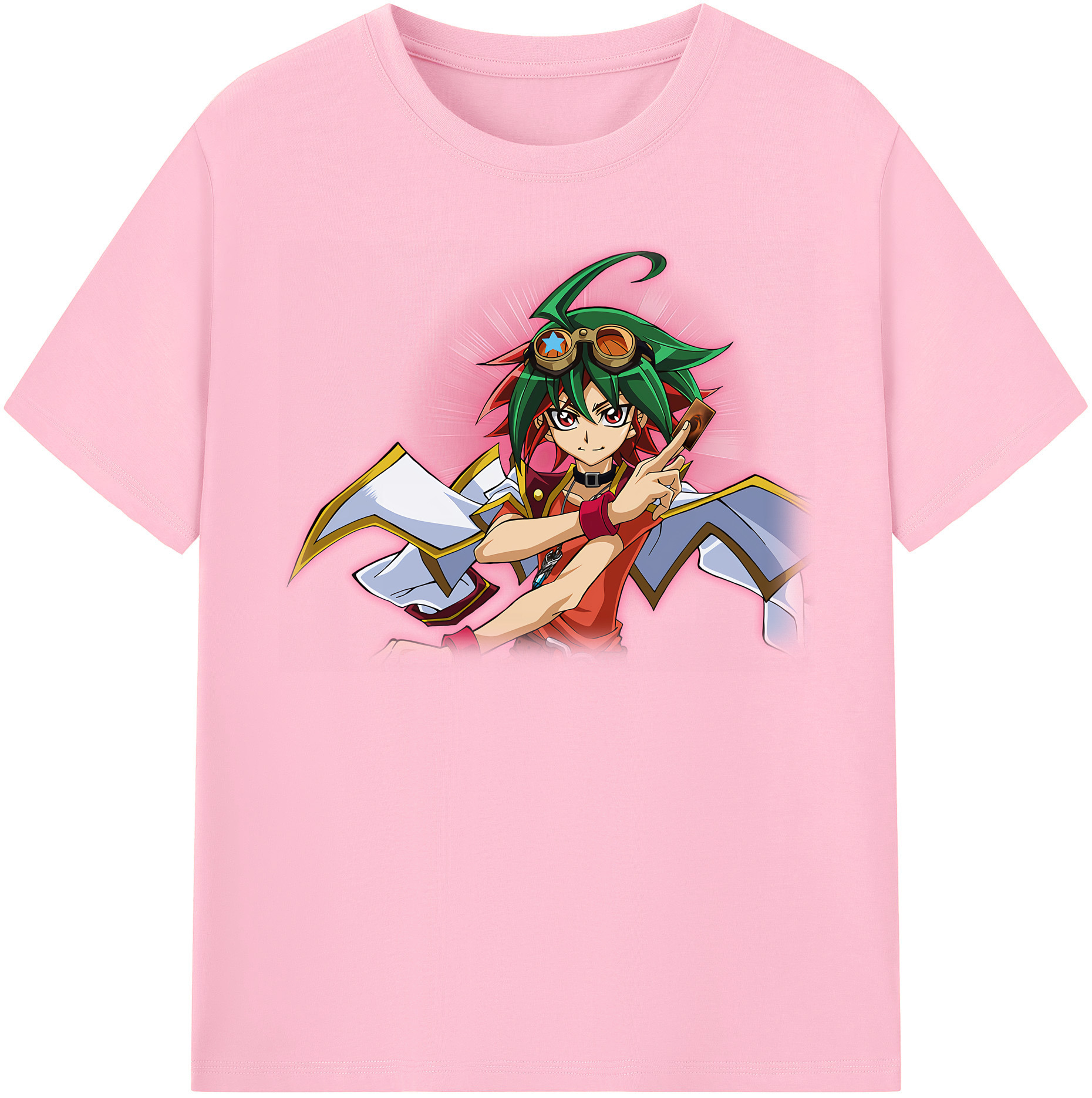 （画像用） 遊☆戯☆王 Yu-Gi-Oh! 綿100％半袖Tシャツ（フロントプリント）