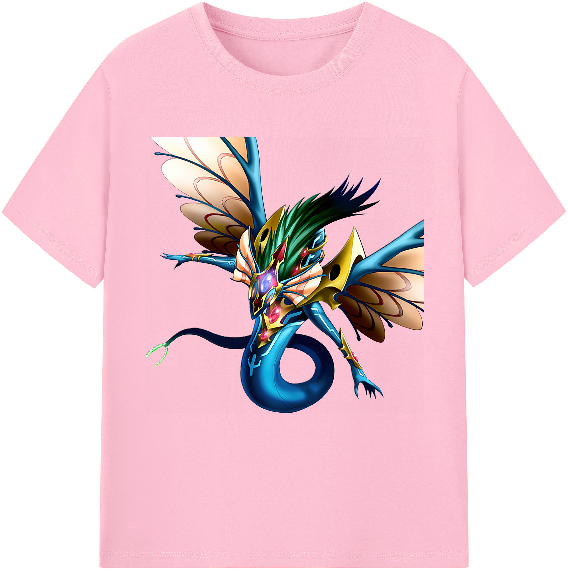 （画像用） 遊☆戯☆王 Yu-Gi-Oh! 綿100％半袖Tシャツ（フロントプリント）