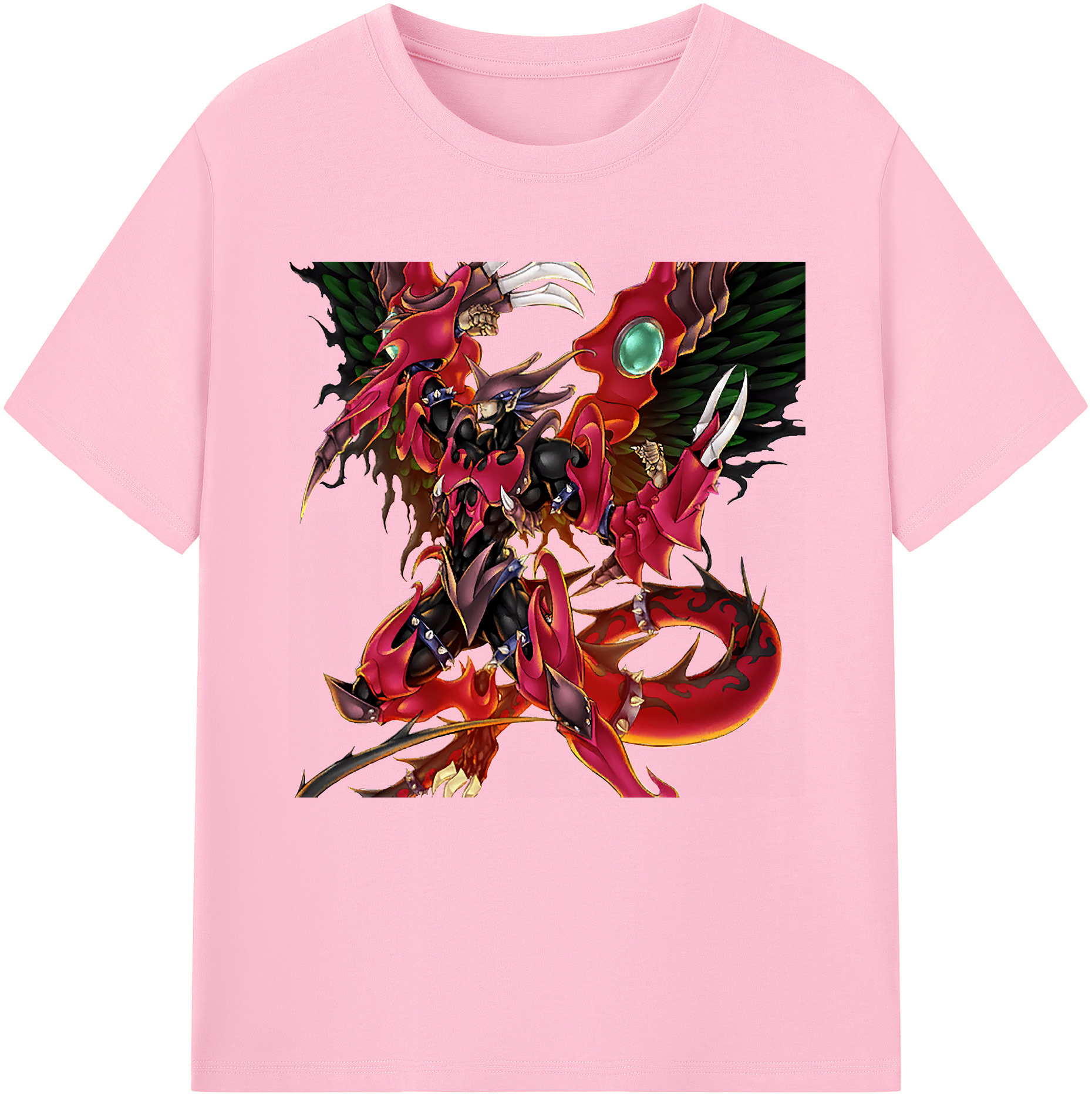 （画像用） 遊☆戯☆王 Yu-Gi-Oh! 綿100％半袖Tシャツ（フロントプリント）