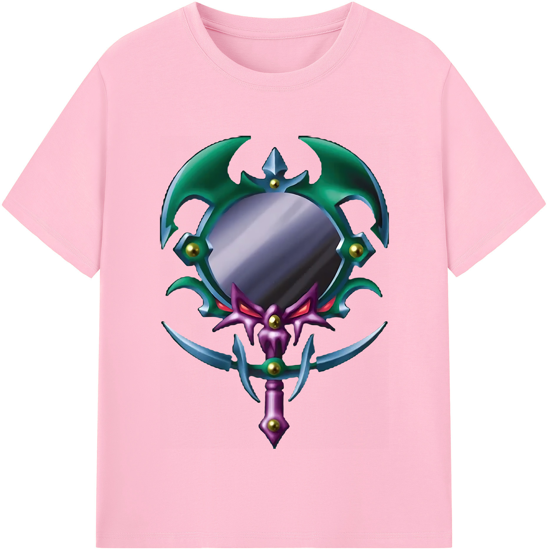 （画像用） 遊☆戯☆王 Yu-Gi-Oh! 綿100％半袖Tシャツ（フロントプリント）