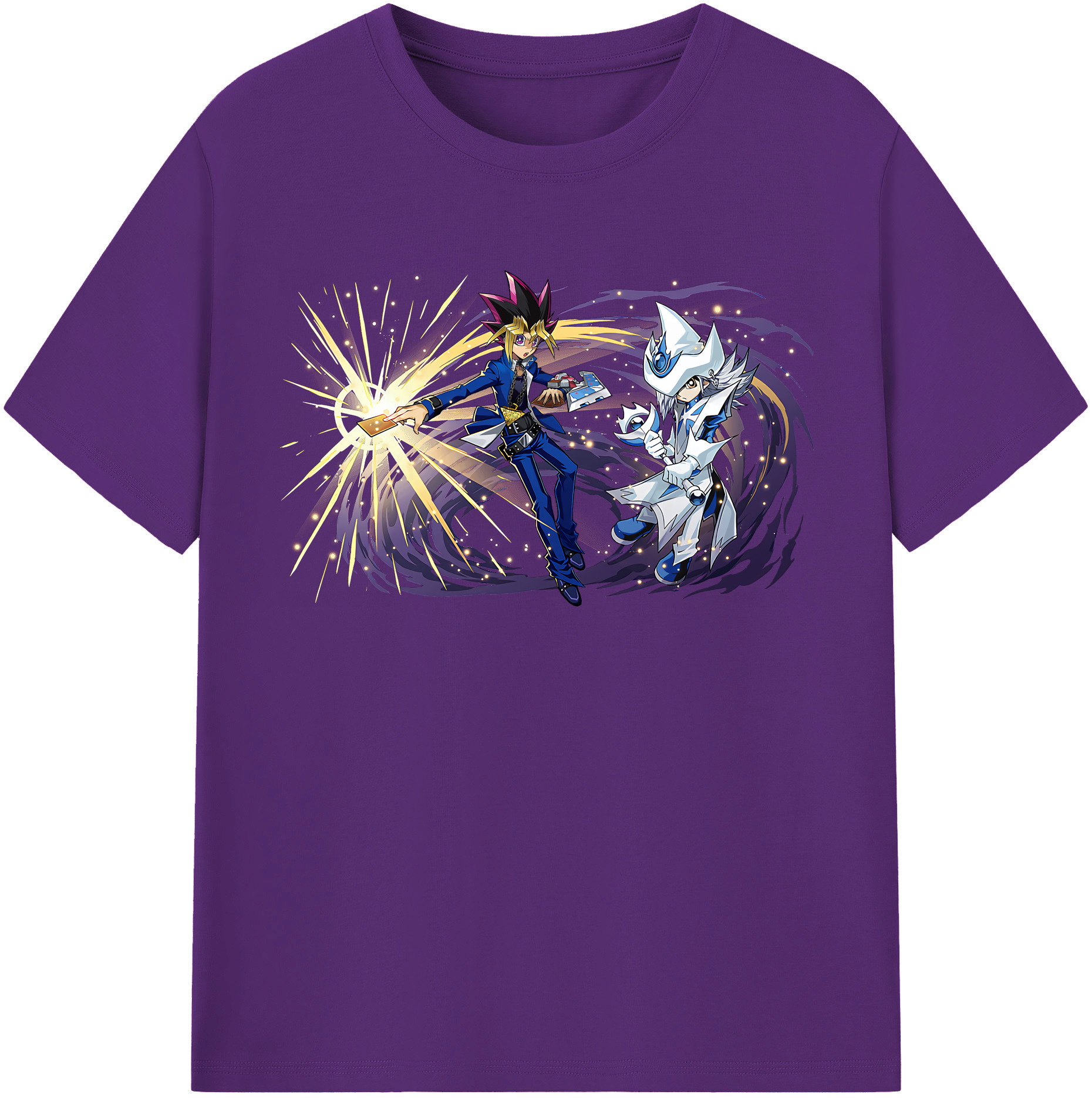 （画像用） 遊☆戯☆王 Yu-Gi-Oh! 綿100％半袖Tシャツ（フロントプリント）