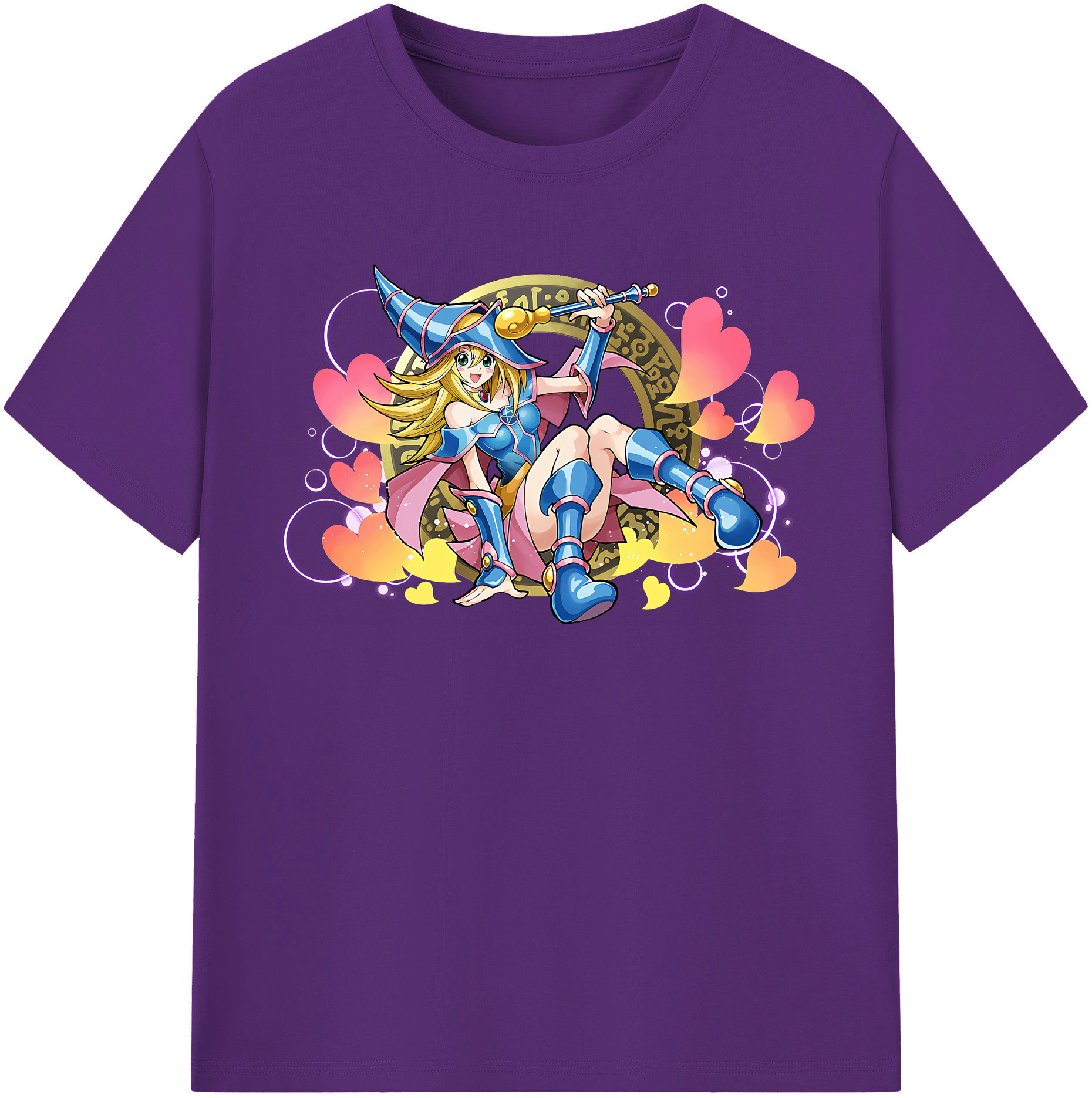 （画像用） 遊☆戯☆王 Yu-Gi-Oh! 綿100％半袖Tシャツ（フロントプリント）