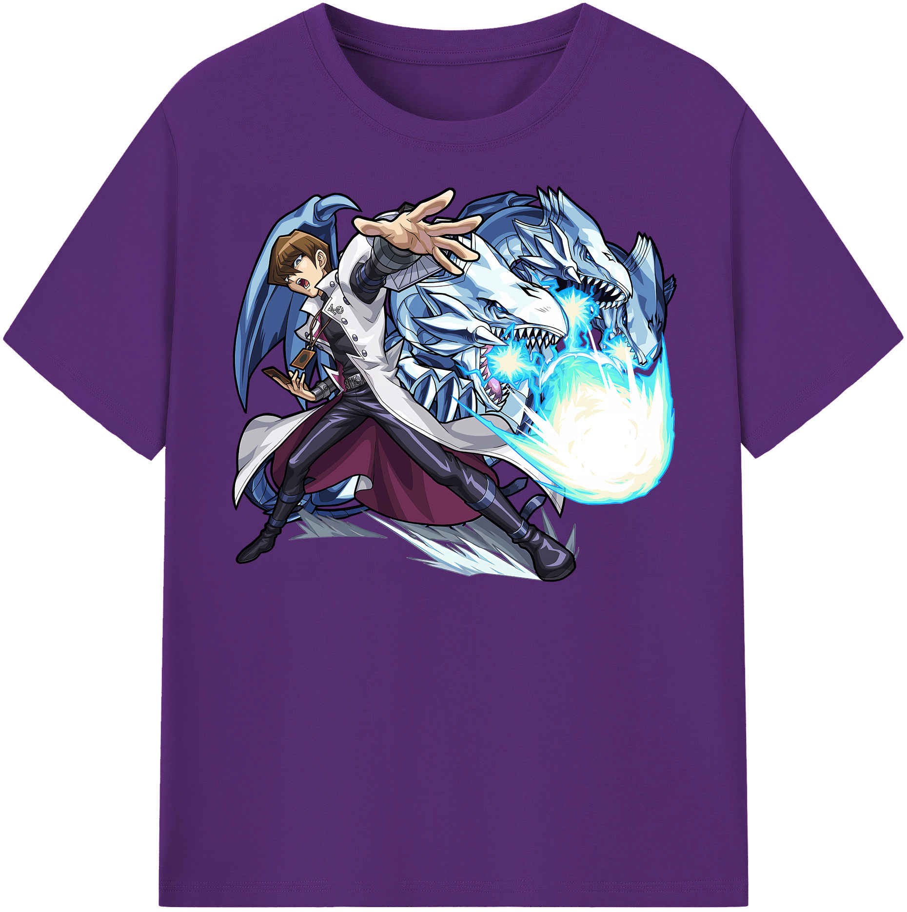 （画像用） 遊☆戯☆王 Yu-Gi-Oh! 綿100％半袖Tシャツ（フロントプリント）