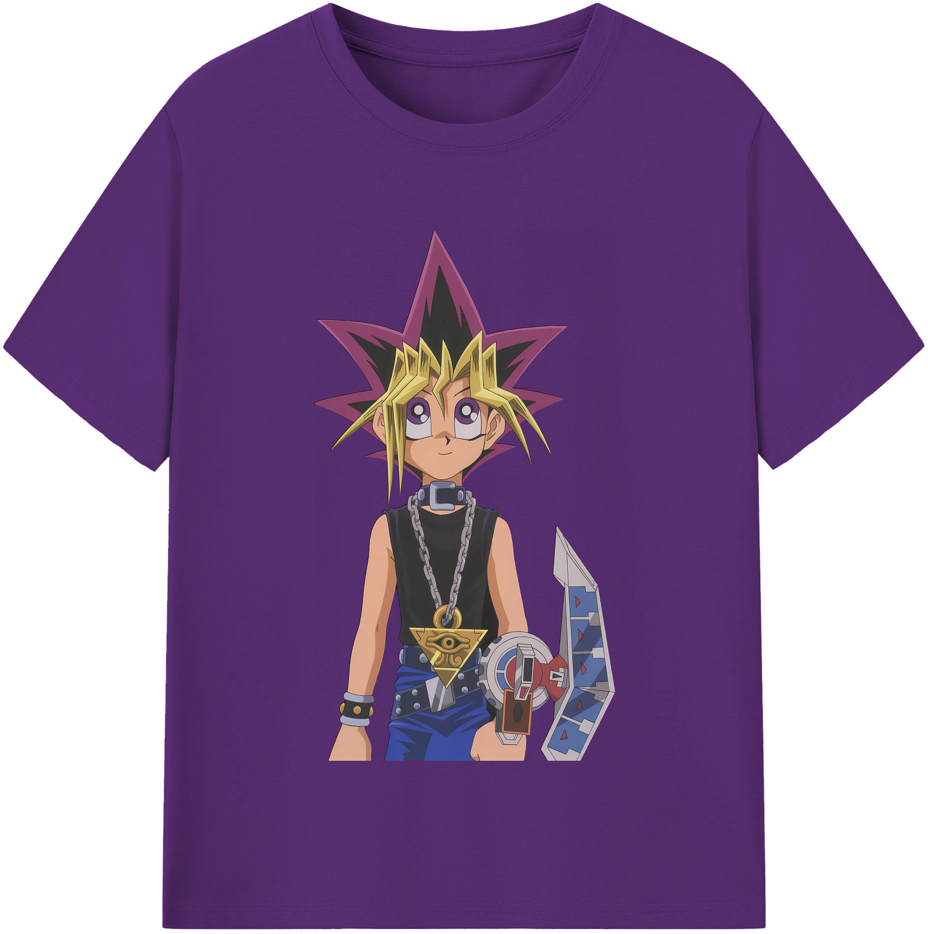 （画像用） 遊☆戯☆王 Yu-Gi-Oh! 綿100％半袖Tシャツ（フロントプリント）