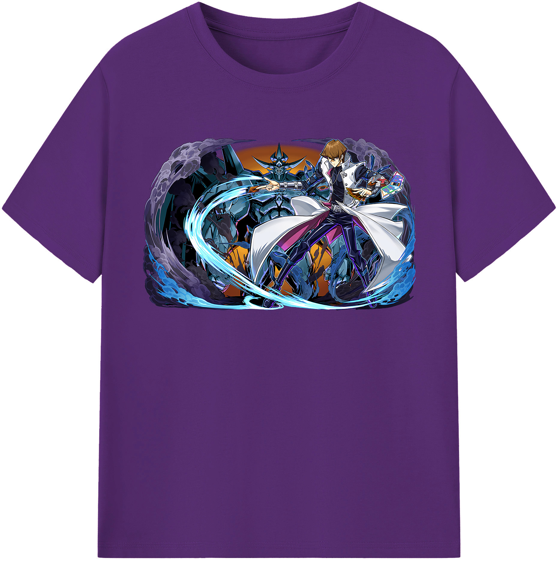 （画像用） 遊☆戯☆王 Yu-Gi-Oh! 綿100％半袖Tシャツ（フロントプリント）