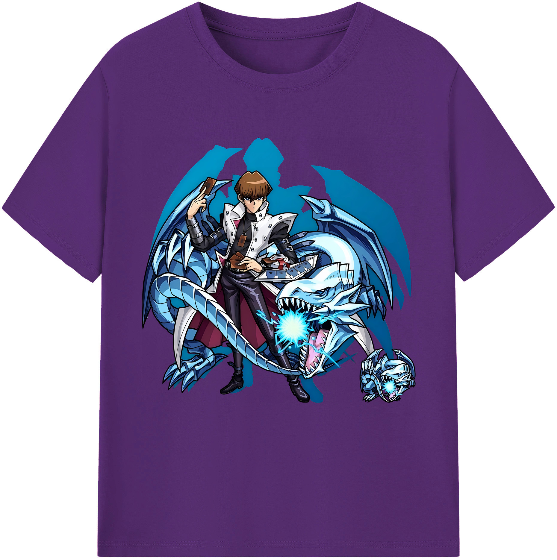 （画像用） 遊☆戯☆王 Yu-Gi-Oh! 綿100％半袖Tシャツ（フロントプリント）