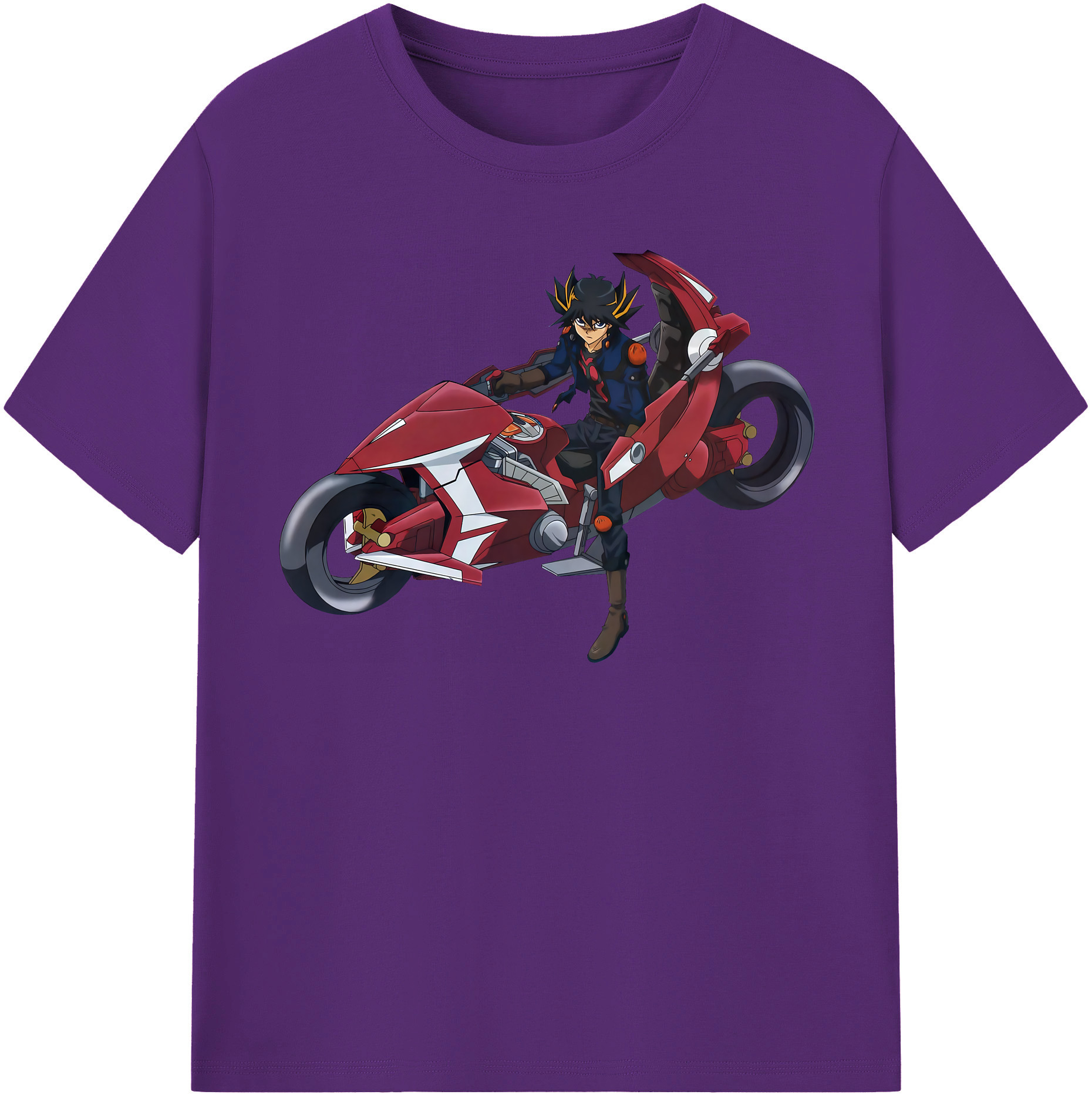 （画像用） 遊☆戯☆王 Yu-Gi-Oh! 綿100％半袖Tシャツ（フロントプリント）