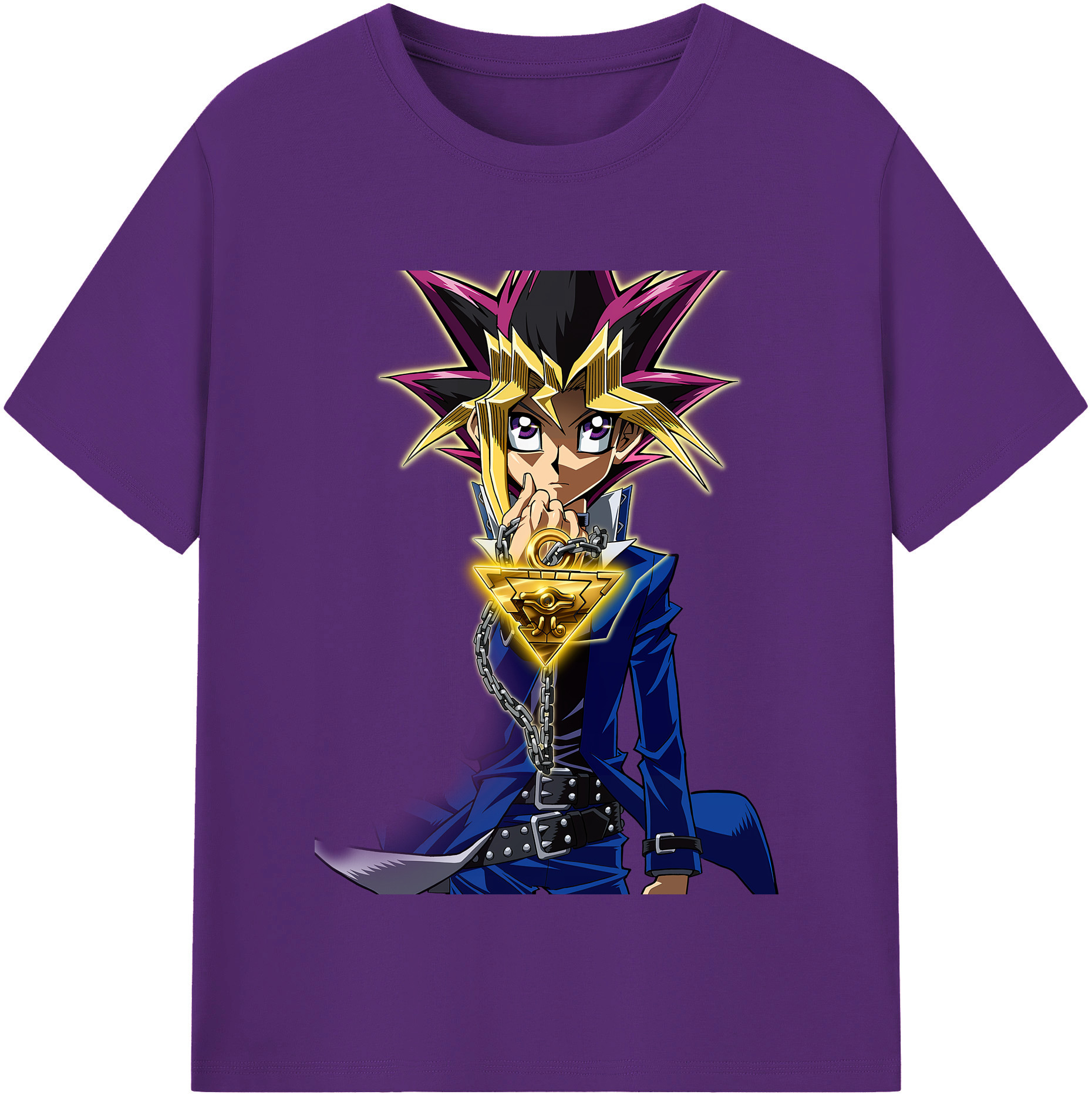 （画像用） 遊☆戯☆王 Yu-Gi-Oh! 綿100％半袖Tシャツ（フロントプリント）