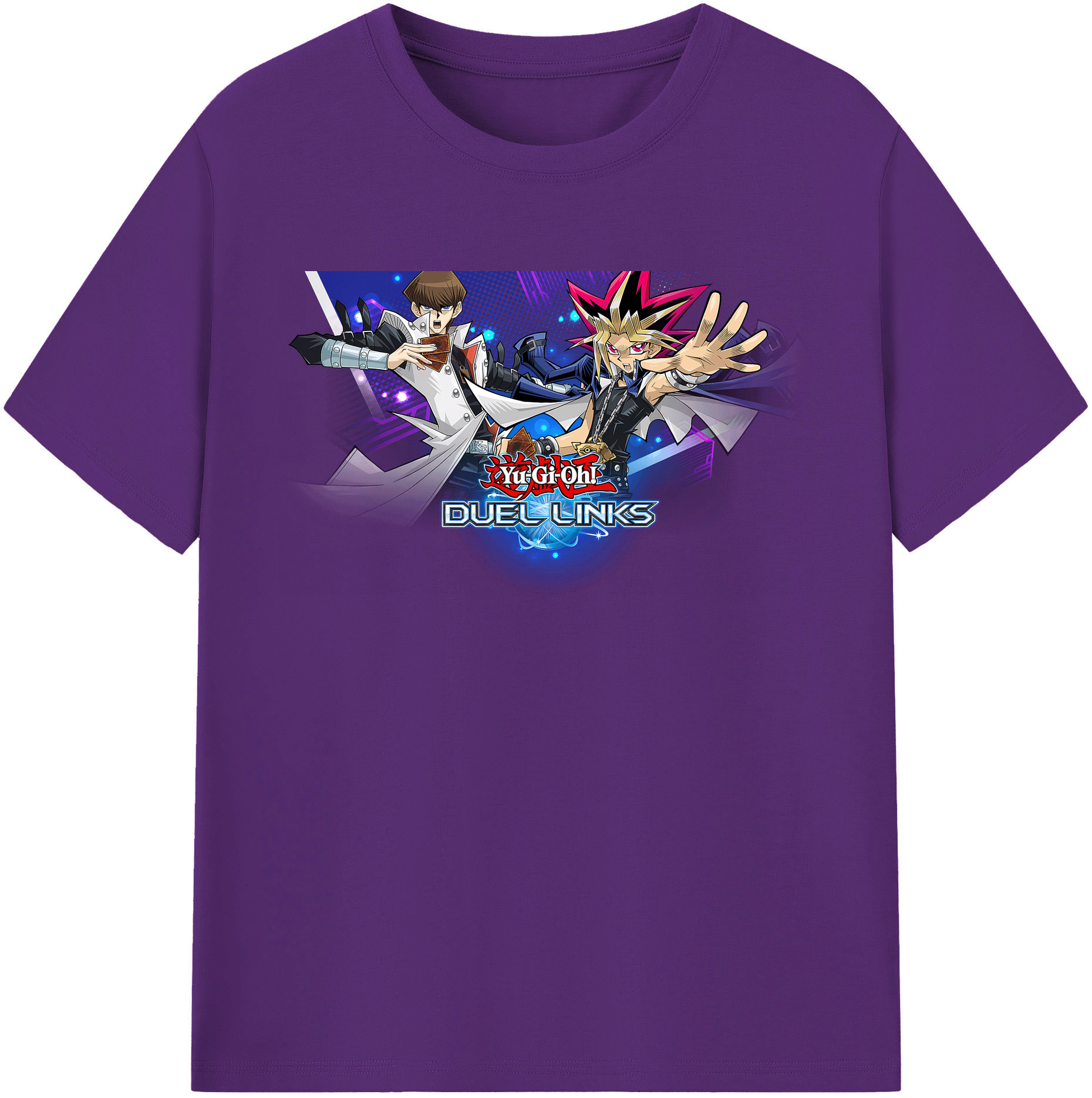 （画像用） 遊☆戯☆王 Yu-Gi-Oh! 綿100％半袖Tシャツ（フロントプリント）