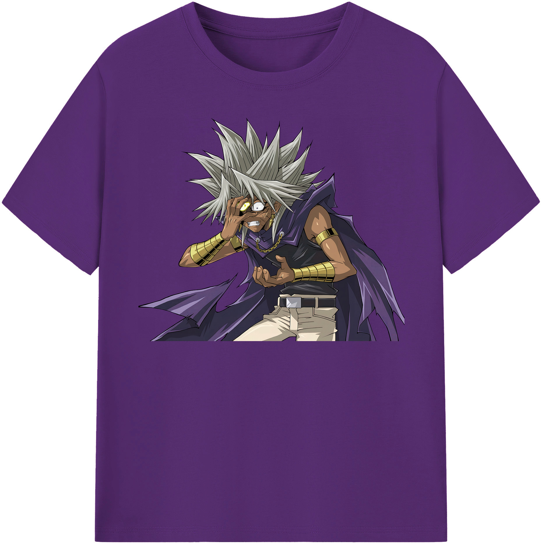 （画像用） 遊☆戯☆王 Yu-Gi-Oh! 綿100％半袖Tシャツ（フロントプリント）
