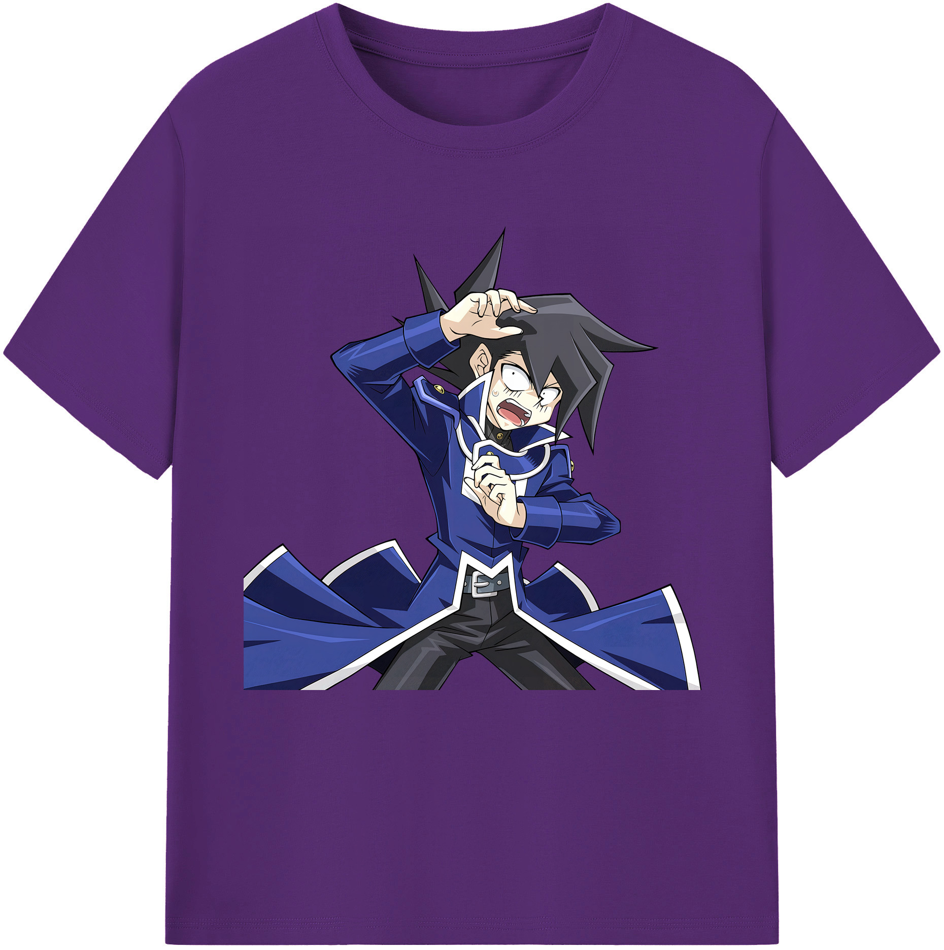 （画像用） 遊☆戯☆王 Yu-Gi-Oh! 綿100％半袖Tシャツ（フロントプリント）