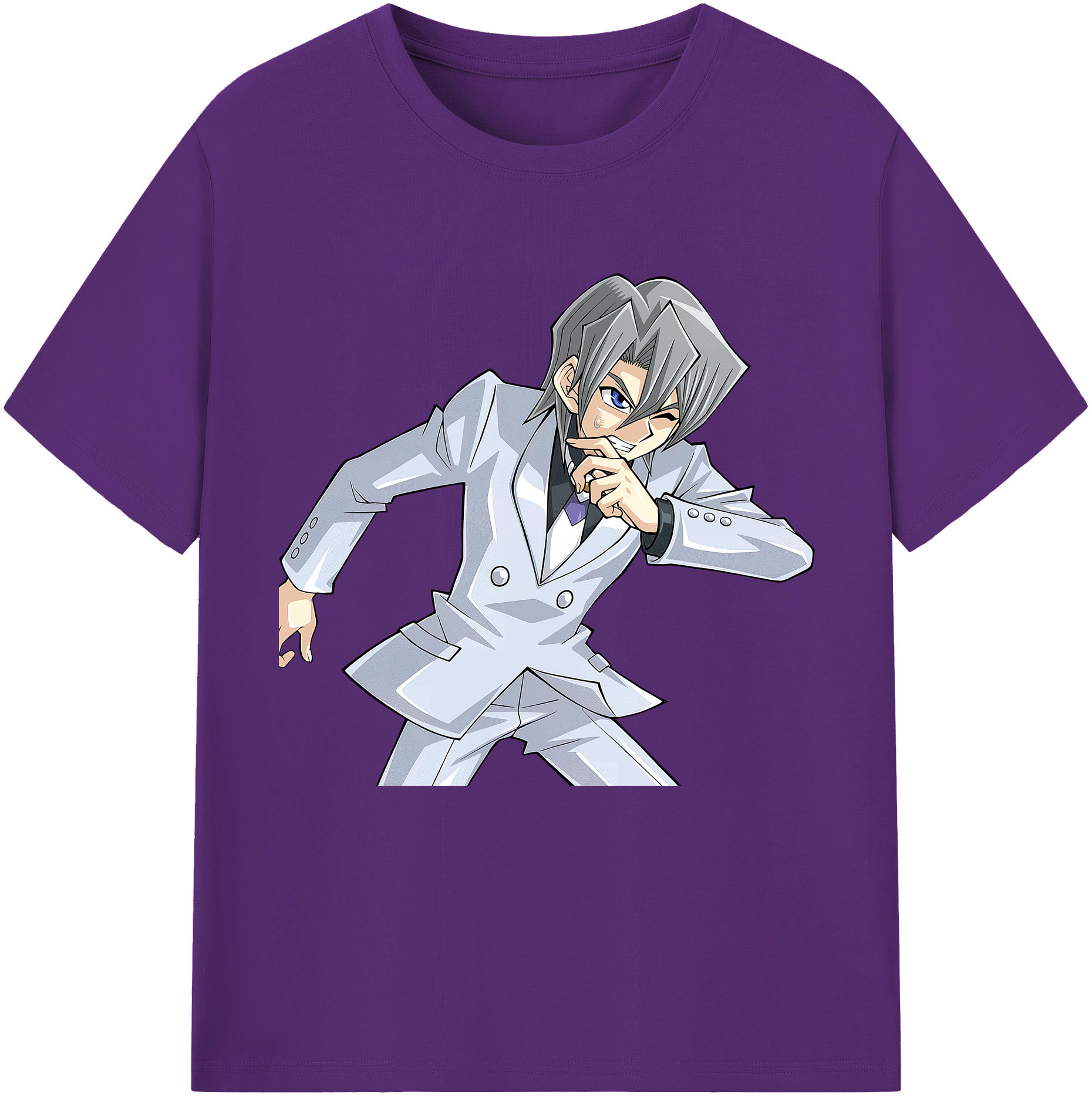 （画像用） 遊☆戯☆王 Yu-Gi-Oh! 綿100％半袖Tシャツ（フロントプリント）