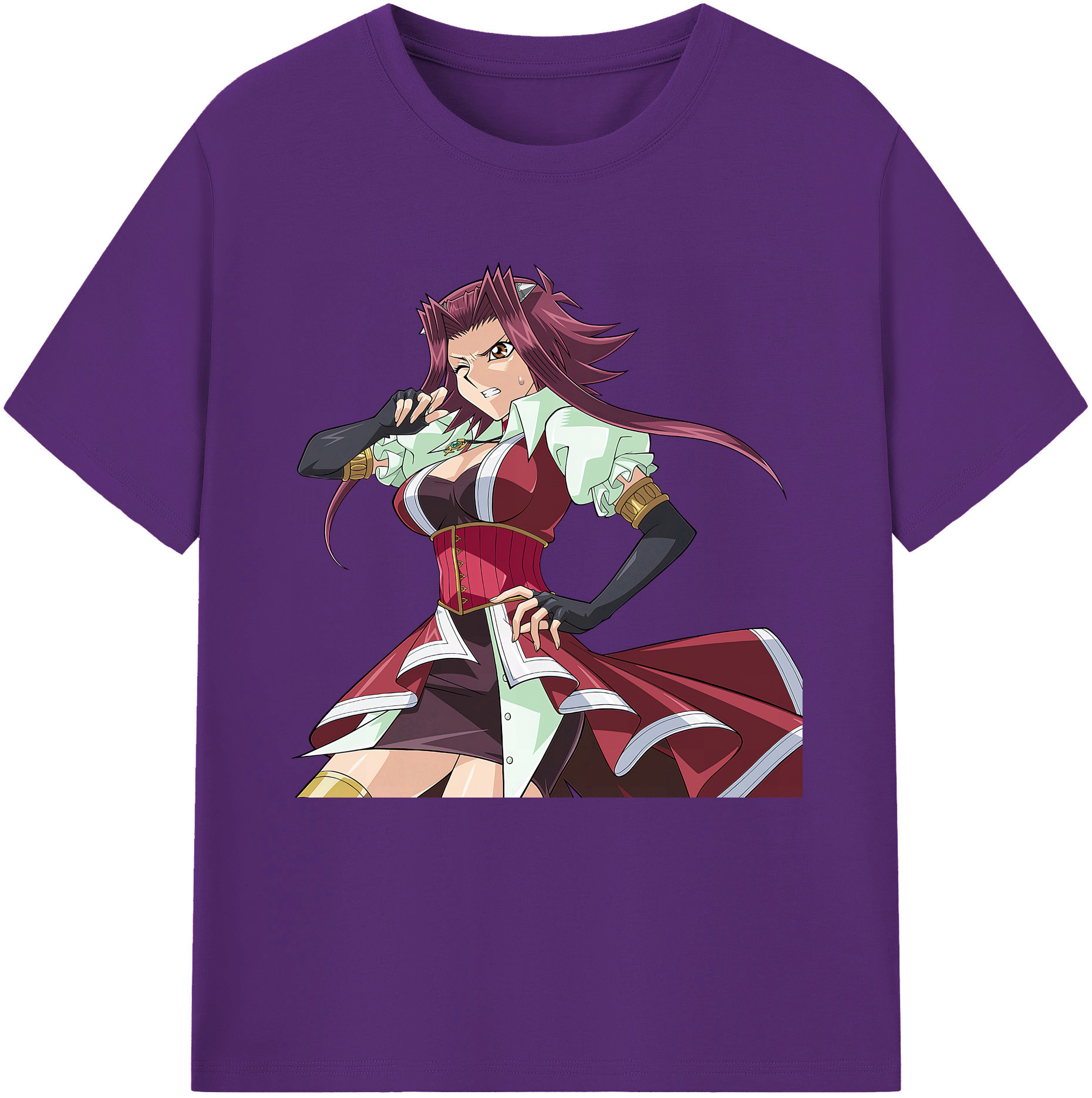 （画像用） 遊☆戯☆王 Yu-Gi-Oh! 綿100％半袖Tシャツ（フロントプリント）