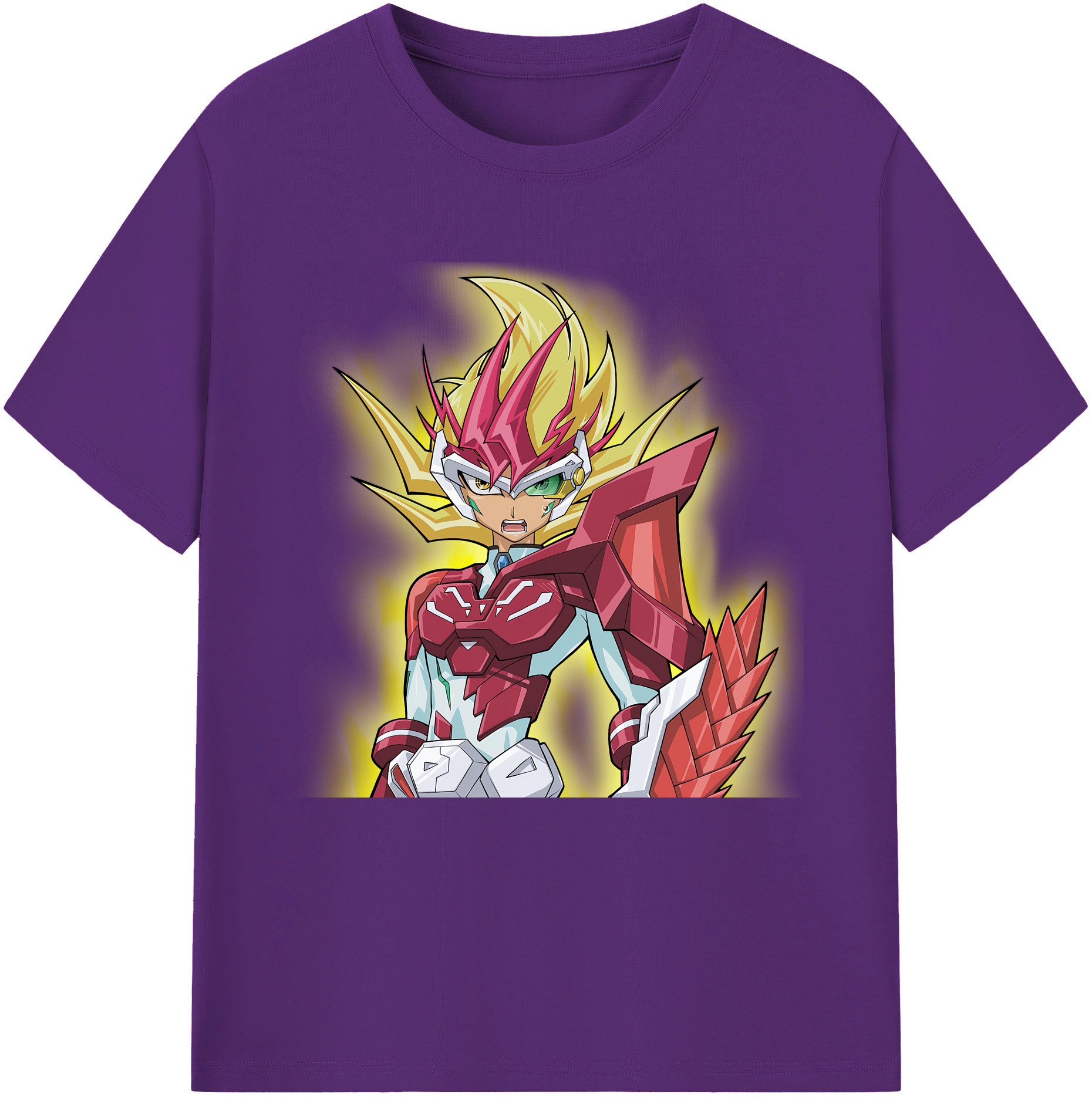 （画像用） 遊☆戯☆王 Yu-Gi-Oh! 綿100％半袖Tシャツ（フロントプリント）