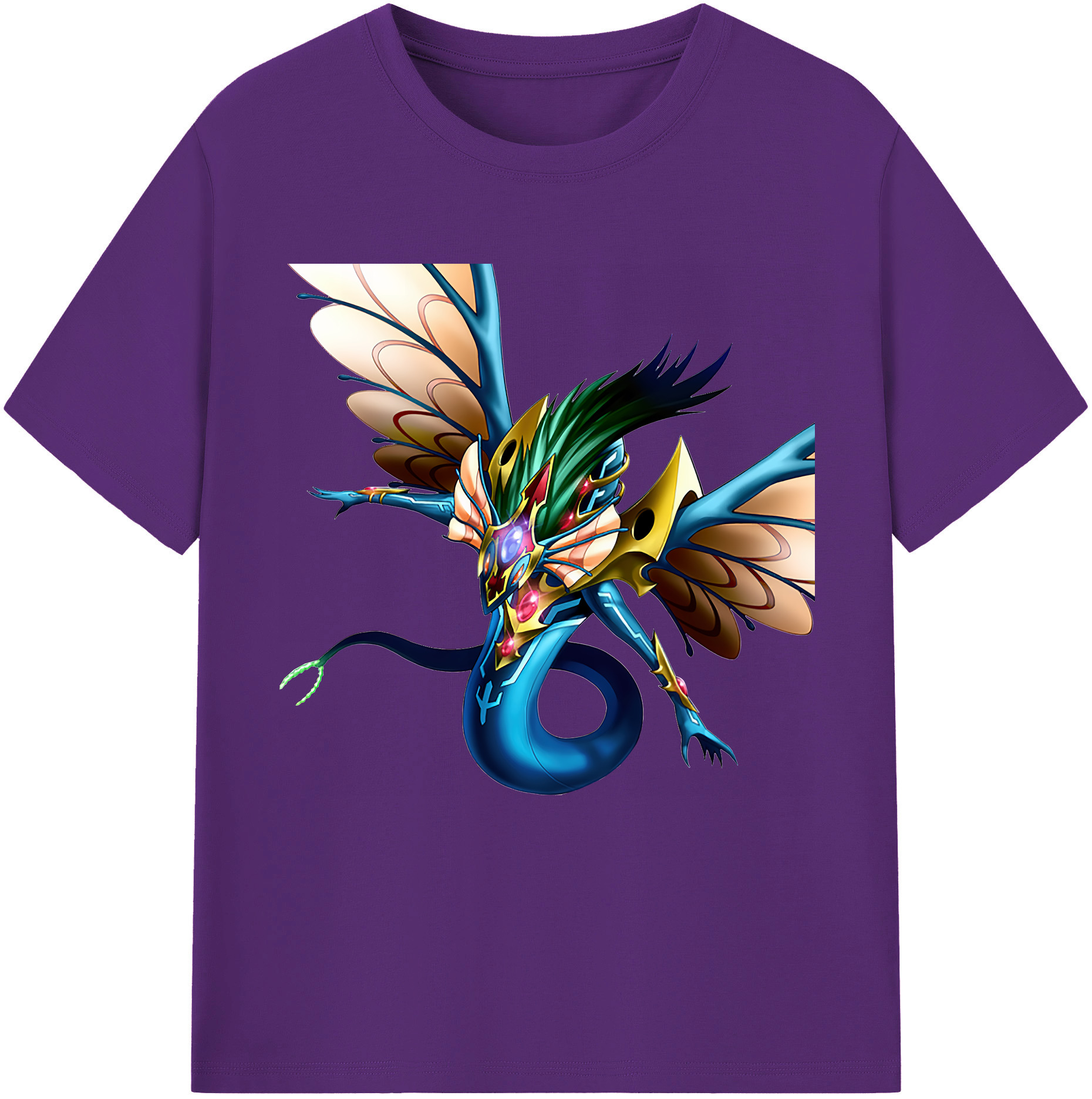 （画像用） 遊☆戯☆王 Yu-Gi-Oh! 綿100％半袖Tシャツ（フロントプリント）