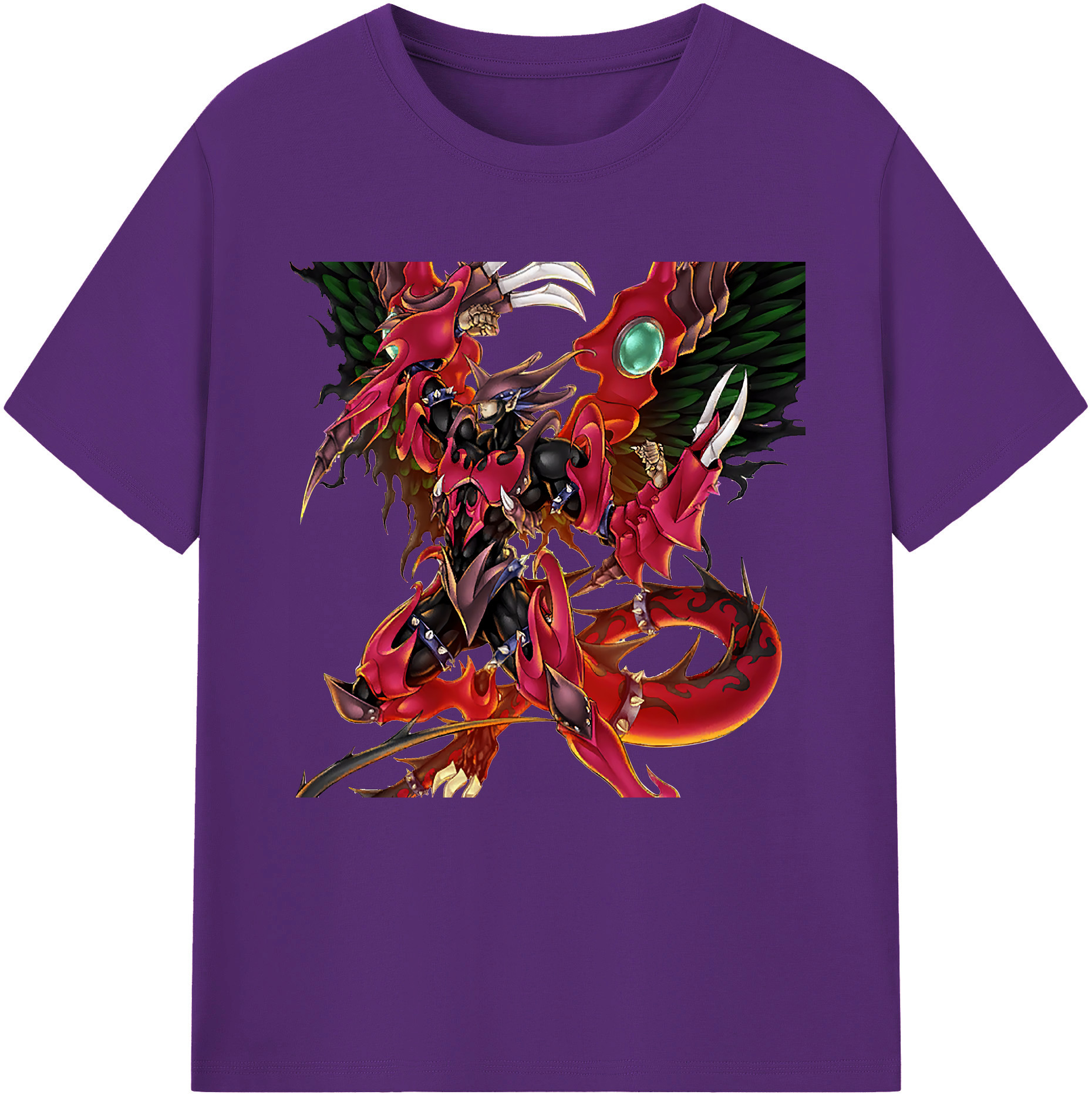 （画像用） 遊☆戯☆王 Yu-Gi-Oh! 綿100％半袖Tシャツ（フロントプリント）