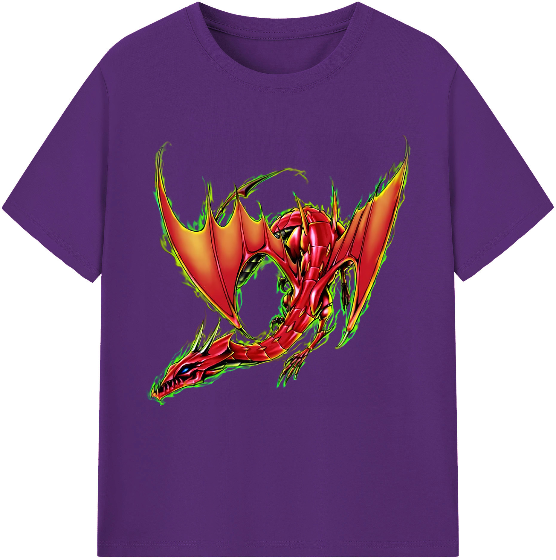 （画像用） 遊☆戯☆王 Yu-Gi-Oh! 綿100％半袖Tシャツ（フロントプリント）